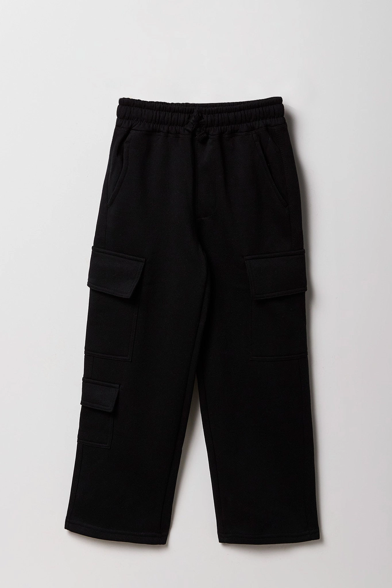 Pantalon d'entraînement cargo en molletton pour enfants