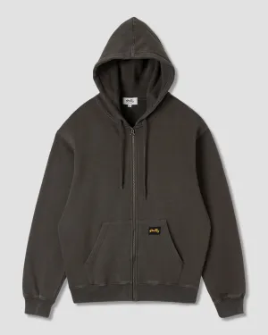 Patch Zip Hood (Washed Black)