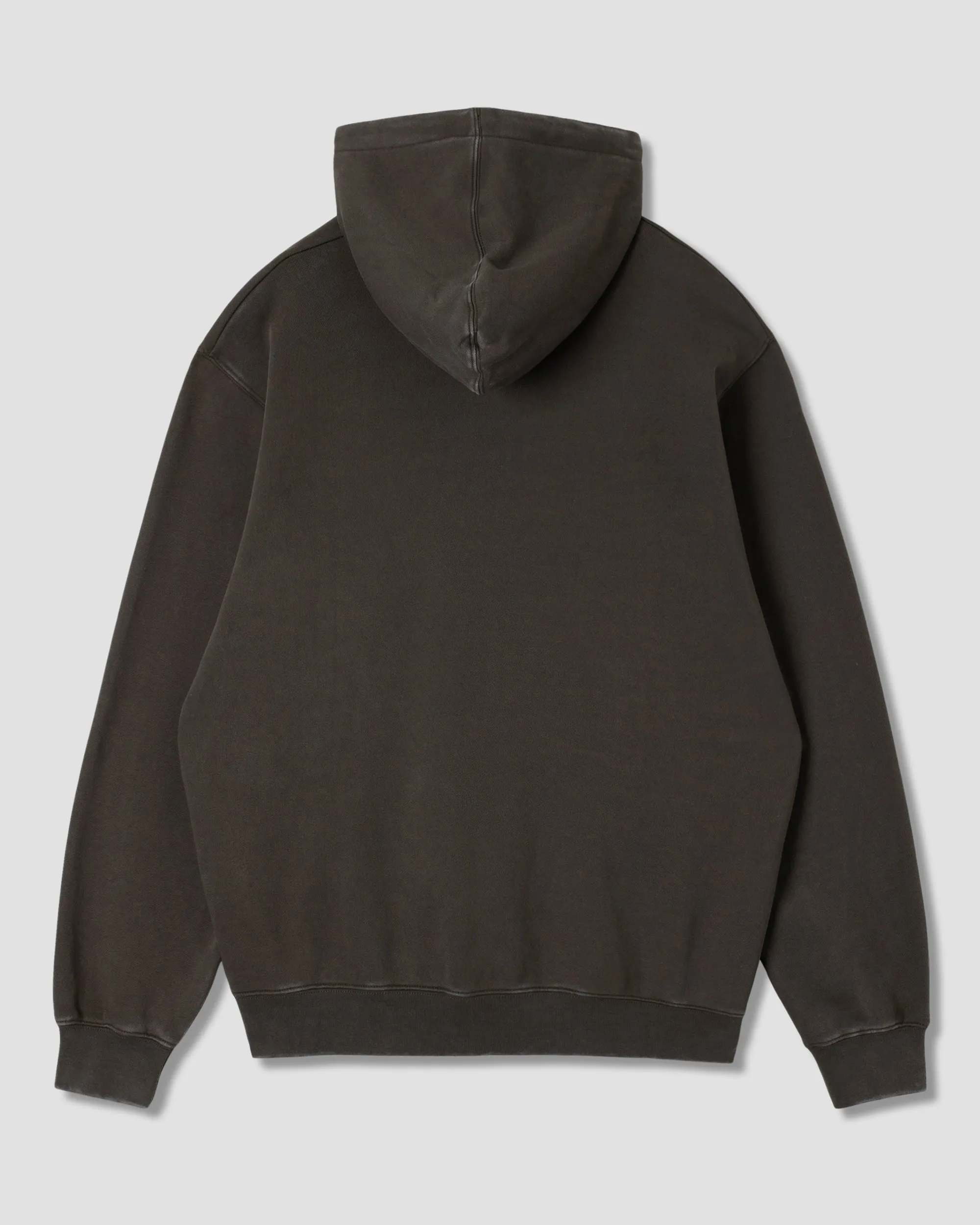 Patch Zip Hood (Washed Black)