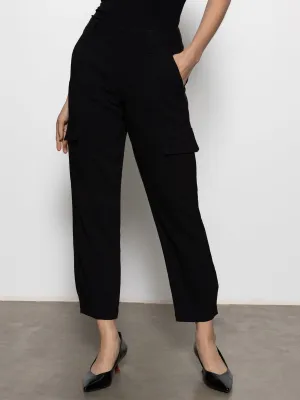 Polished Standard Rise Cargo Pant Black