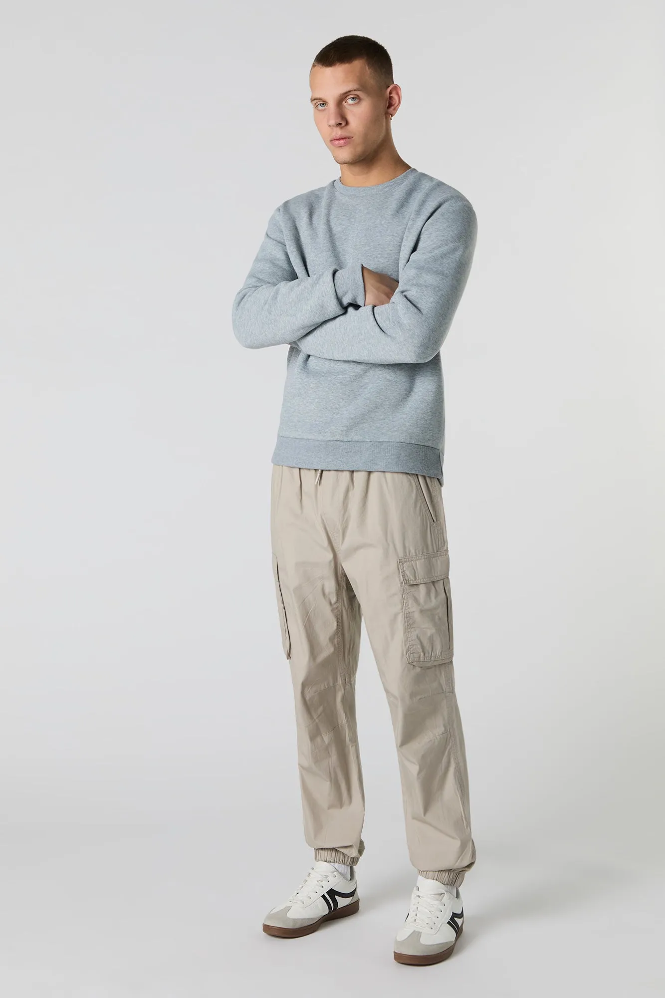 Poplin Cargo Jogger