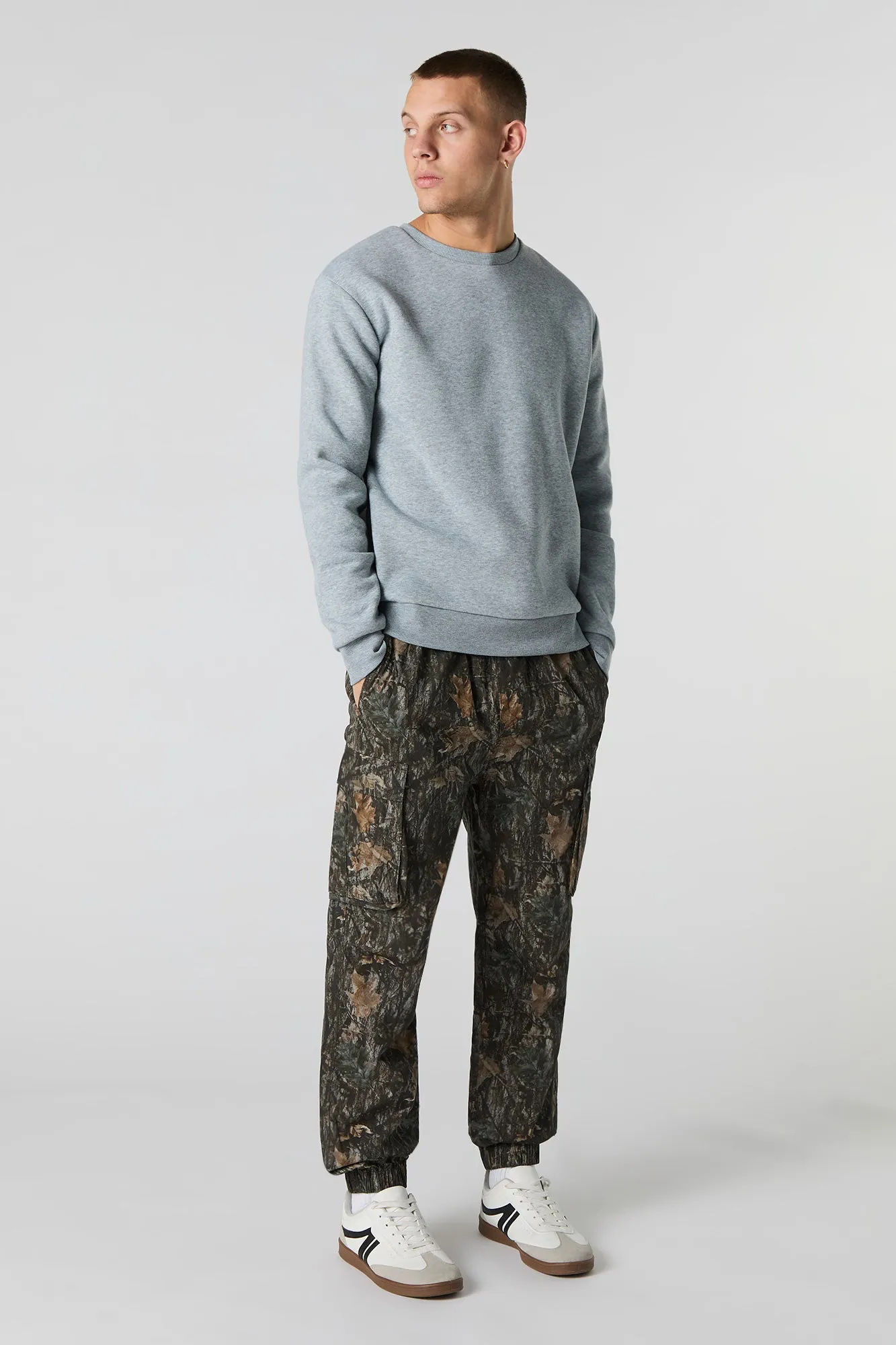 Poplin Cargo Jogger