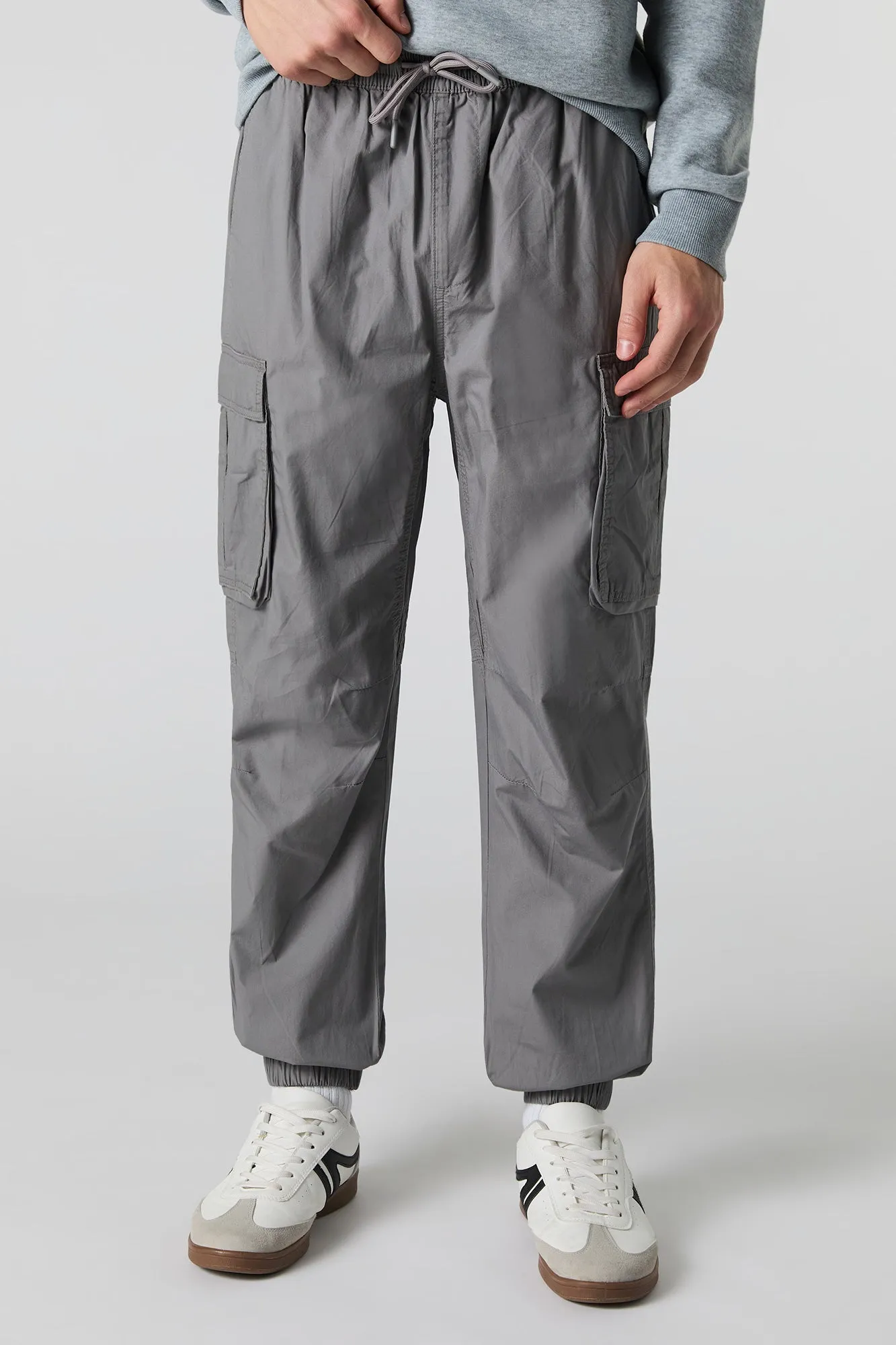Poplin Cargo Jogger
