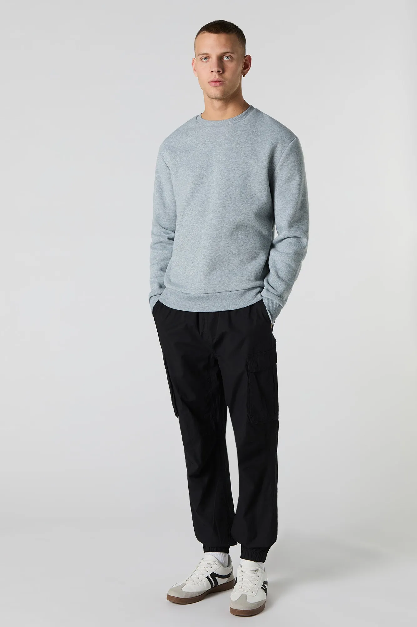 Poplin Cargo Jogger
