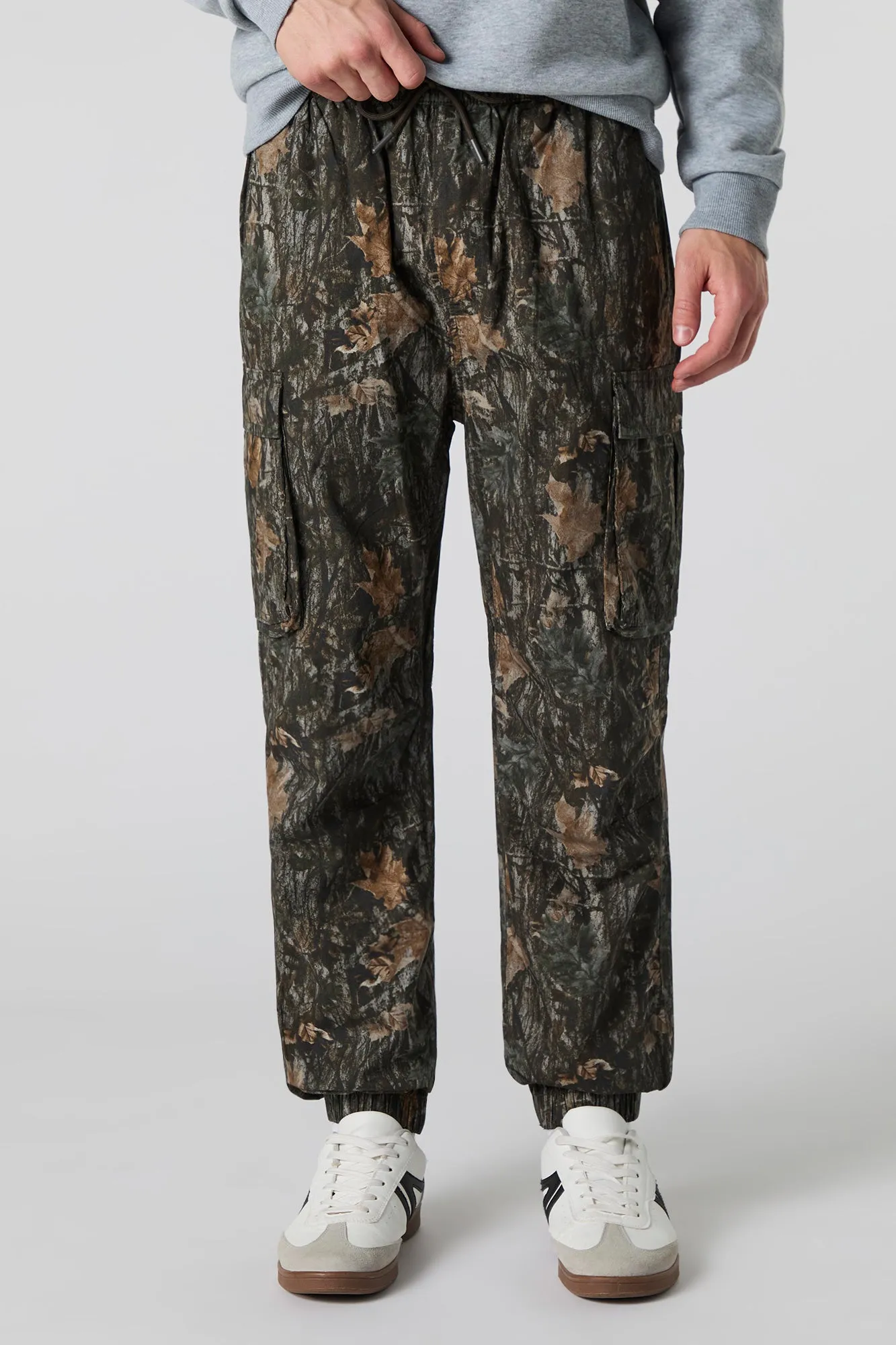 Poplin Cargo Jogger