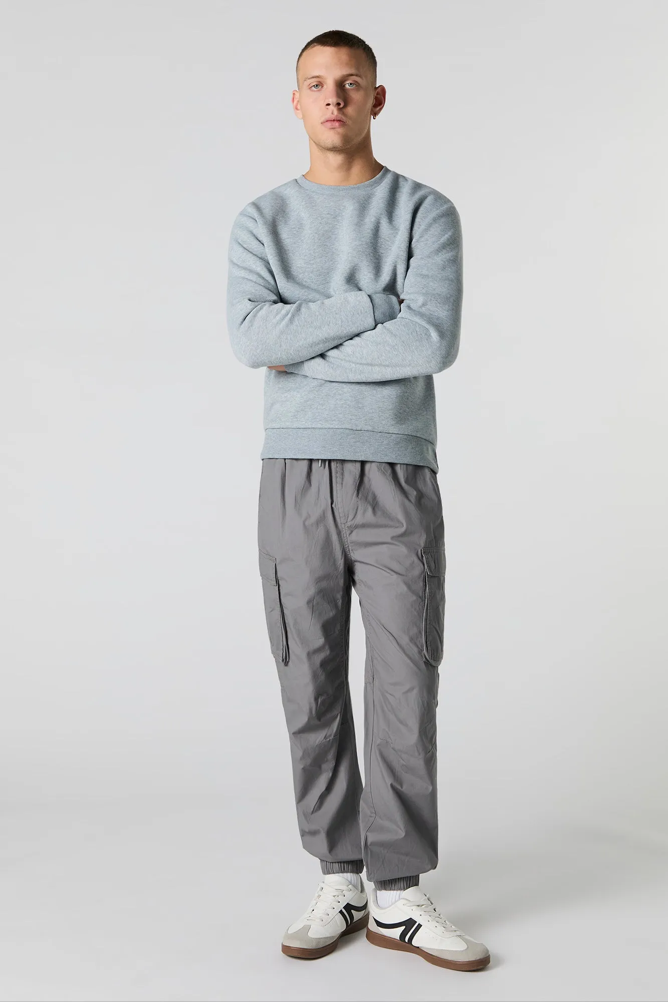 Poplin Cargo Jogger