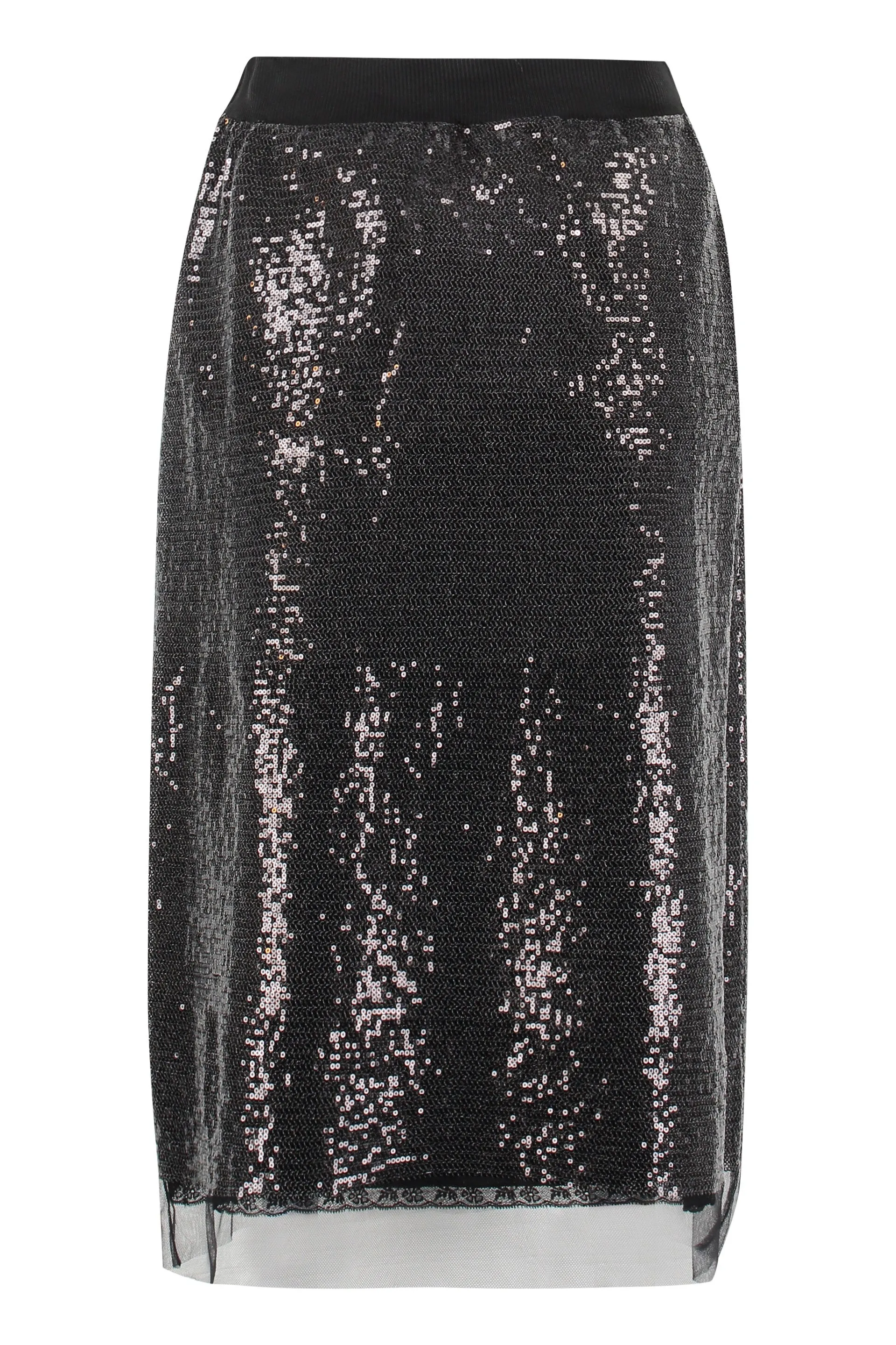 Prada Sequin Embellished Midi Skirt