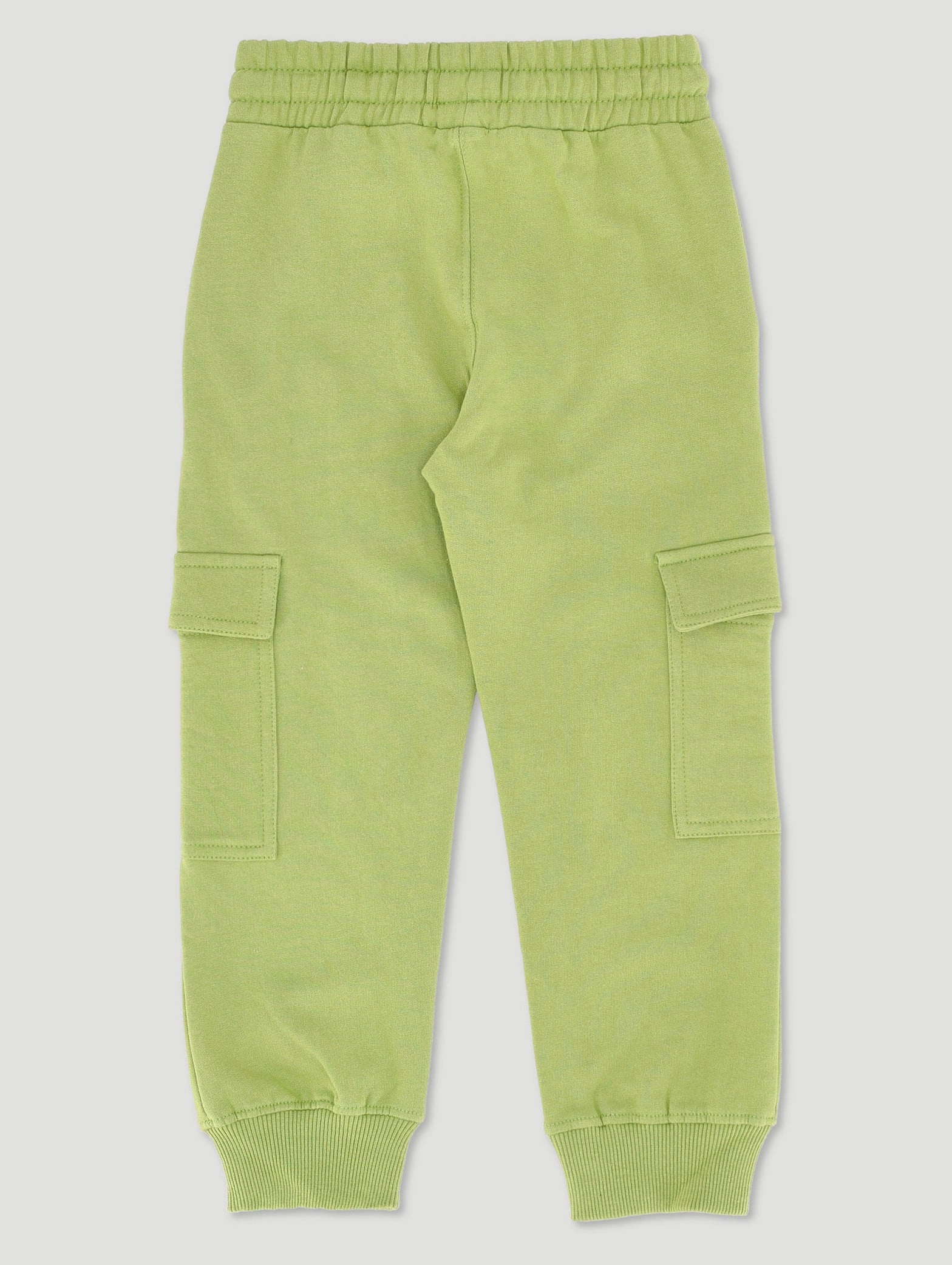 Pre-Boys Cargo Fleece Jogger - Green