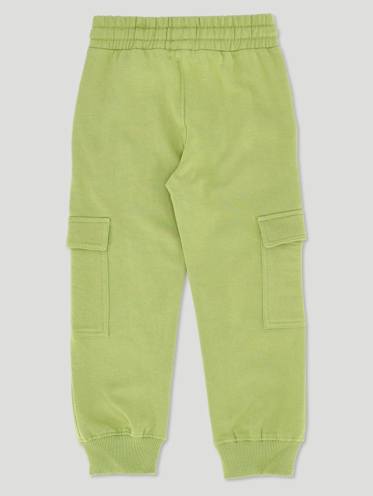 Pre-Boys Cargo Fleece Jogger - Green