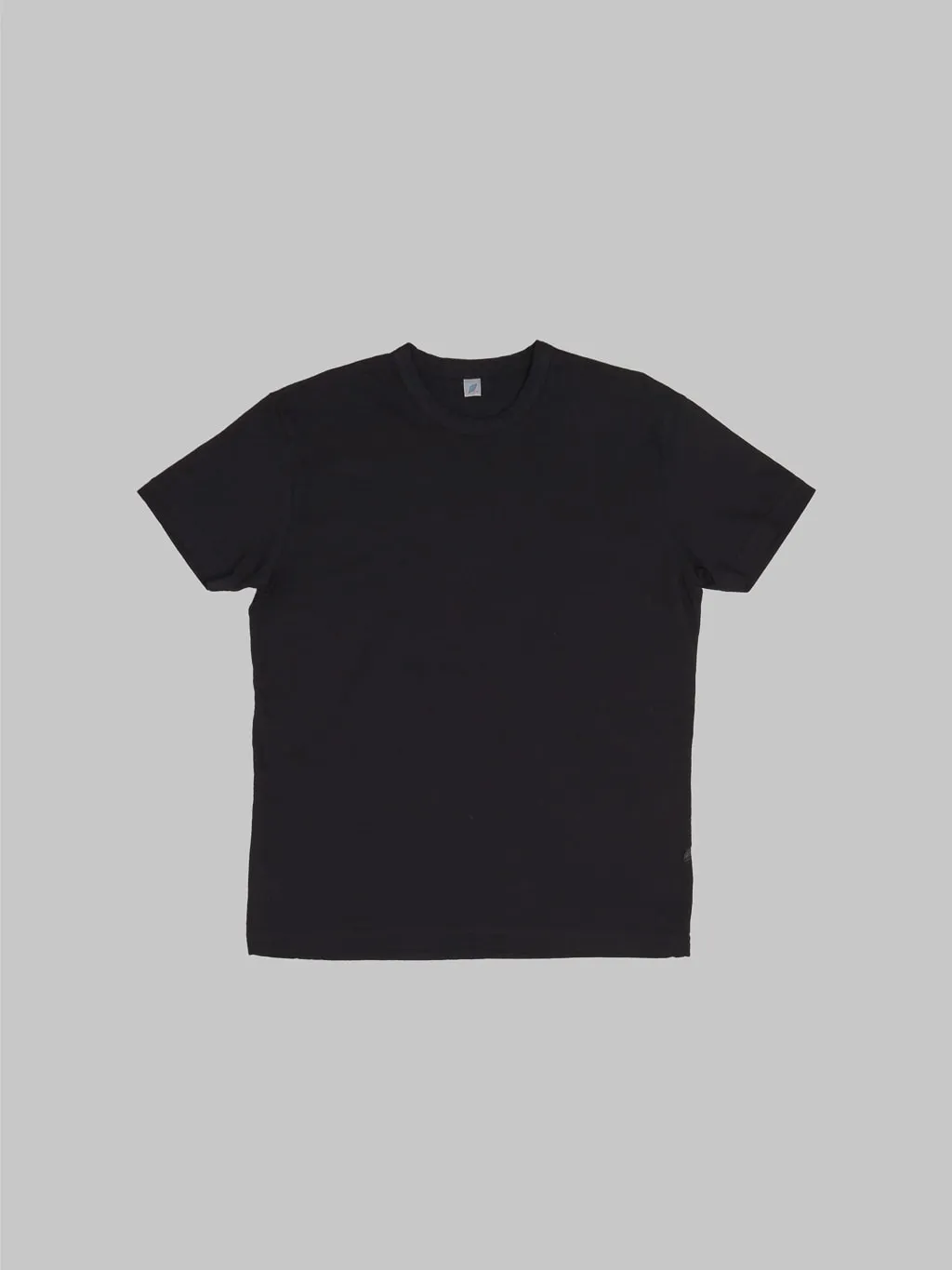 Pure Blue Japan SS5011-BK Black Indigo Dyed Crewneck T-Shirt