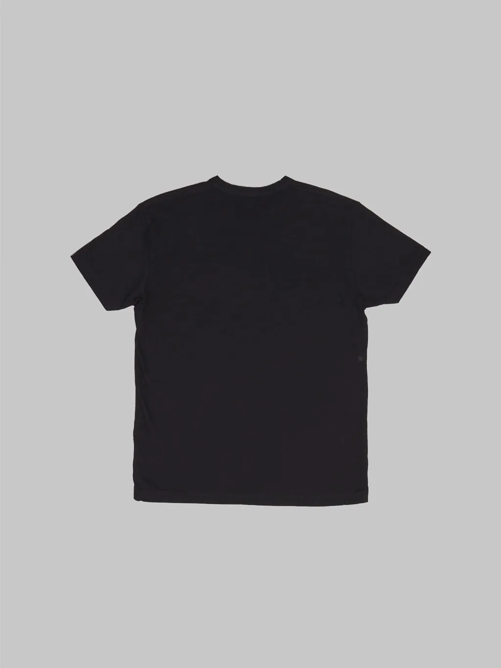 Pure Blue Japan SS5011-BK Black Indigo Dyed Crewneck T-Shirt
