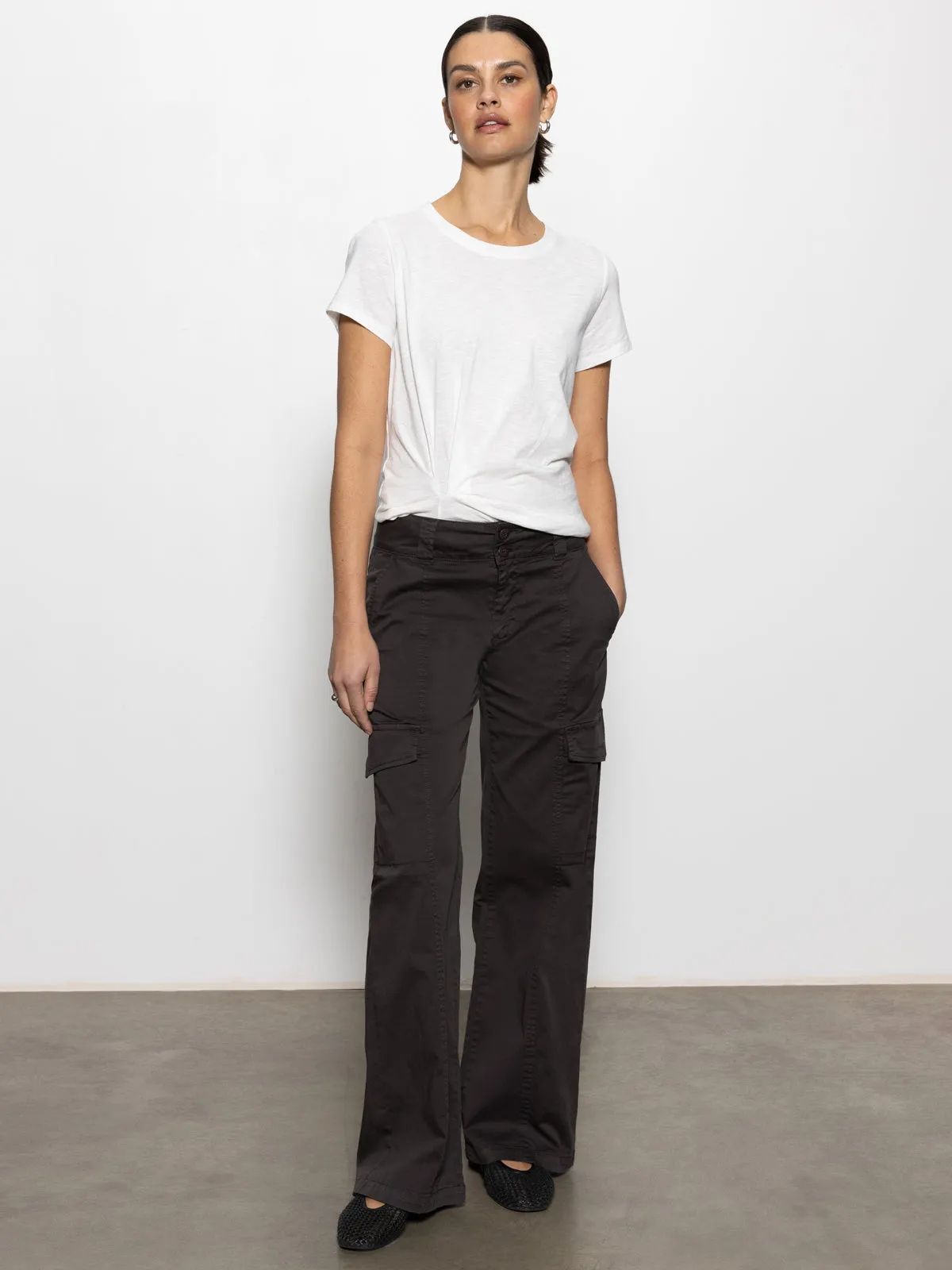 Rebel Standard Rise Straight Leg Pant Obsidian