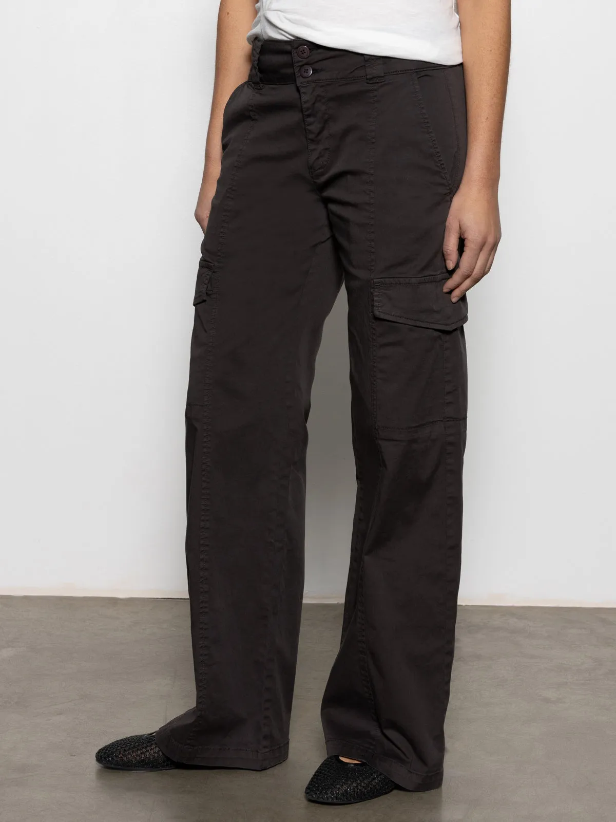 Rebel Standard Rise Straight Leg Pant Obsidian