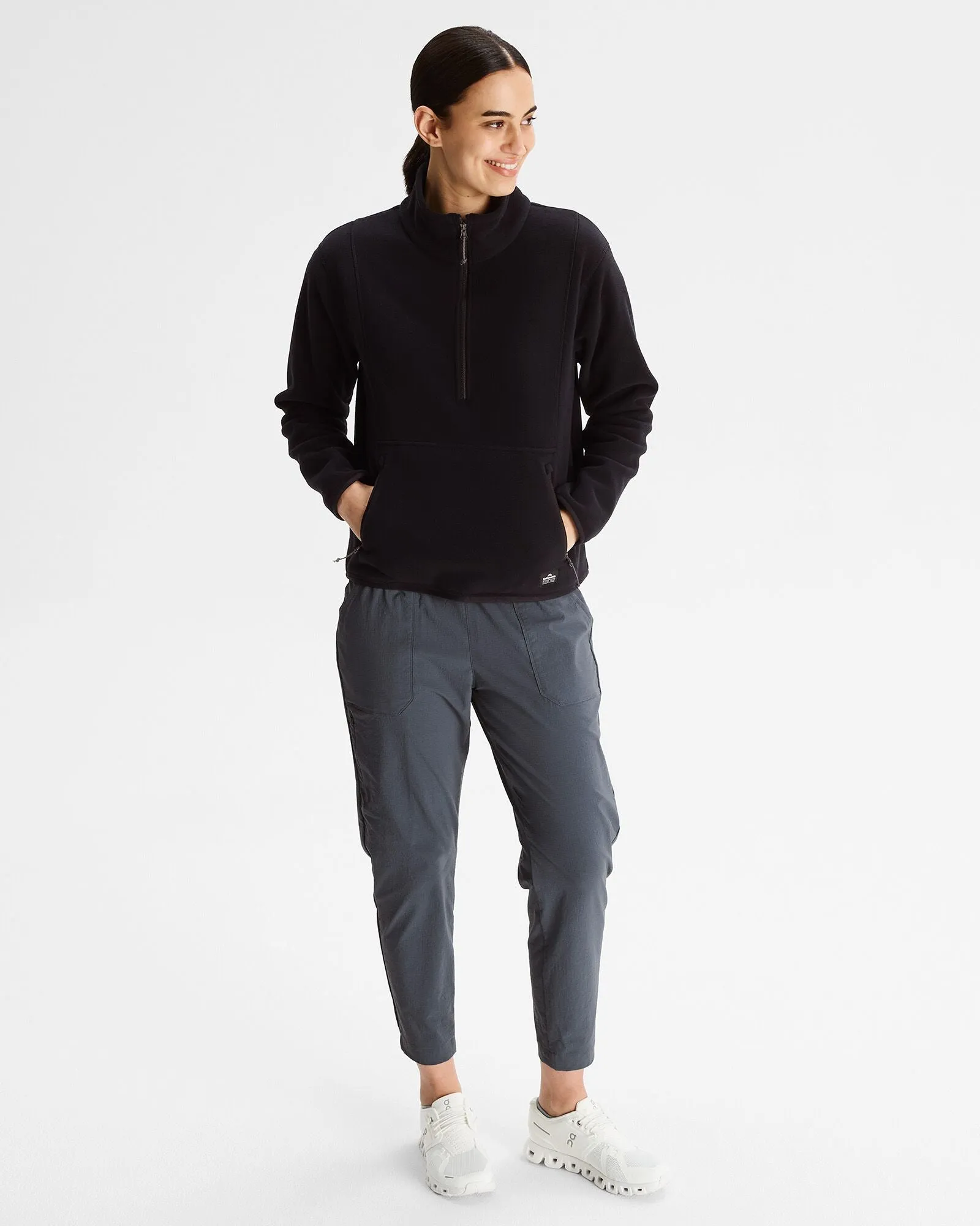 Retro Ridge 200 Women's PrimaLoft Pullover - Black