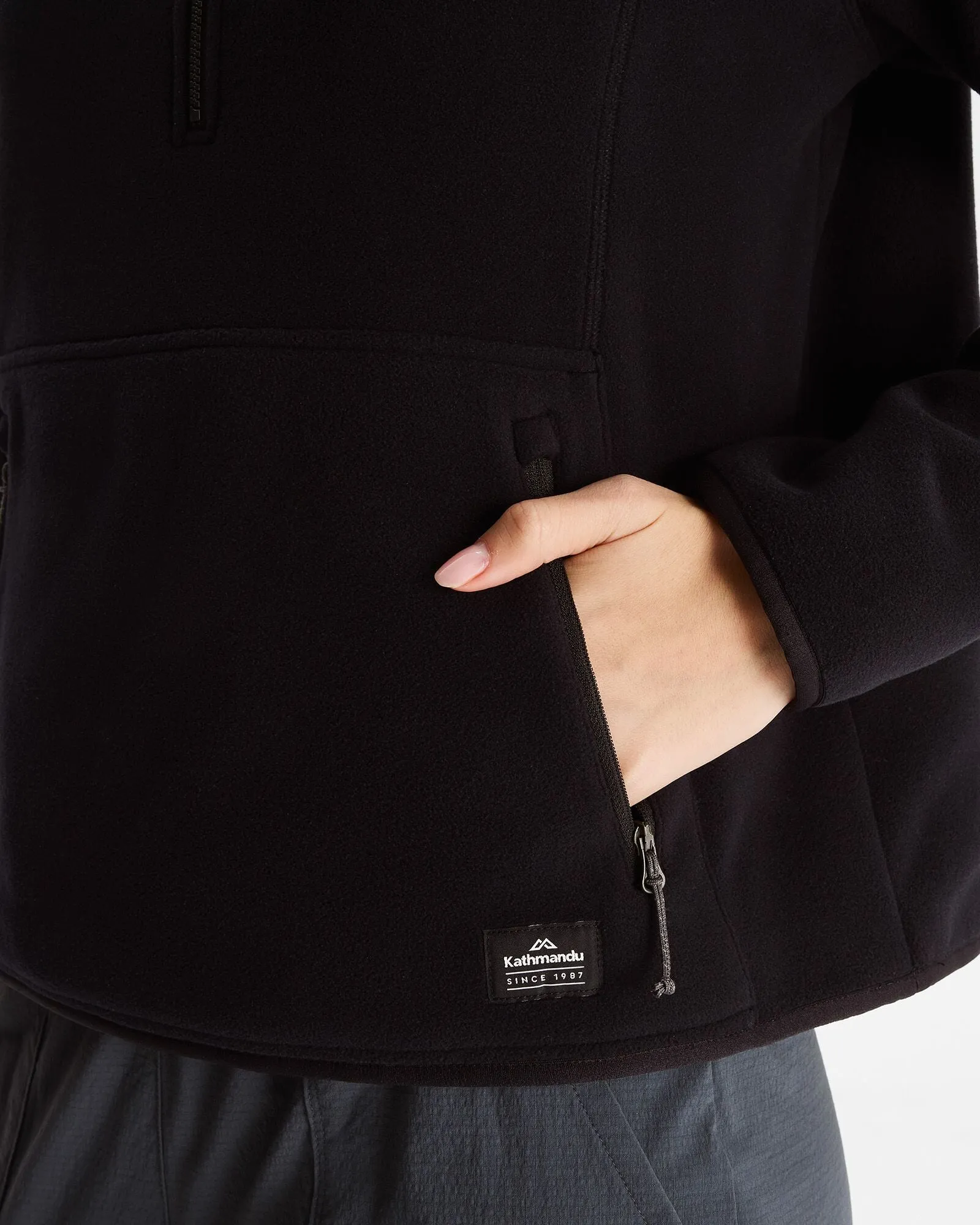 Retro Ridge 200 Women's PrimaLoft Pullover - Black
