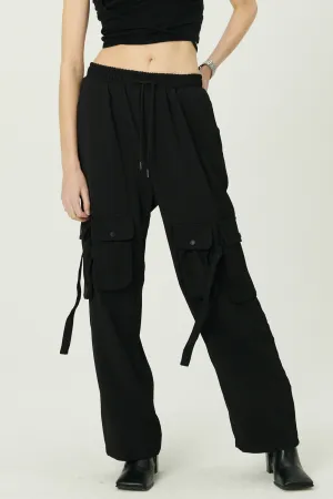 Sandra Drawstring Utility Cargo Pants