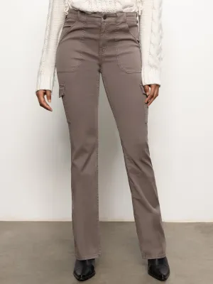 Sculpted Hayden Bootcut Standard Rise Pant Cocoa