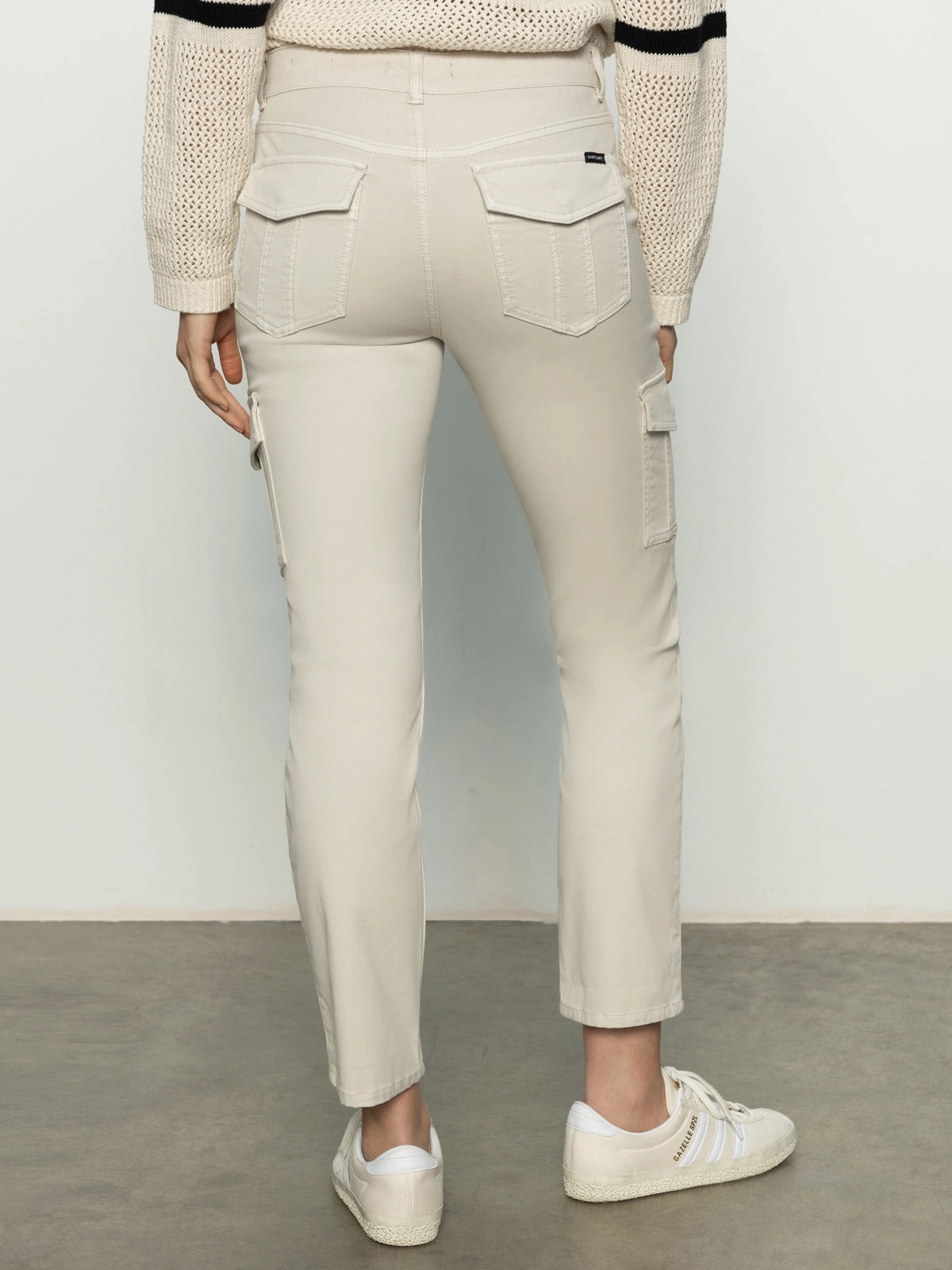 Sculpted Hayden Cargo Standard Rise Pant Pumice Stone