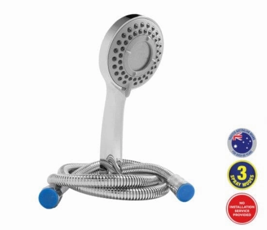 Selleys Premium Chrome Shower Head/Set (3 Function) | Model : SEY-S6008