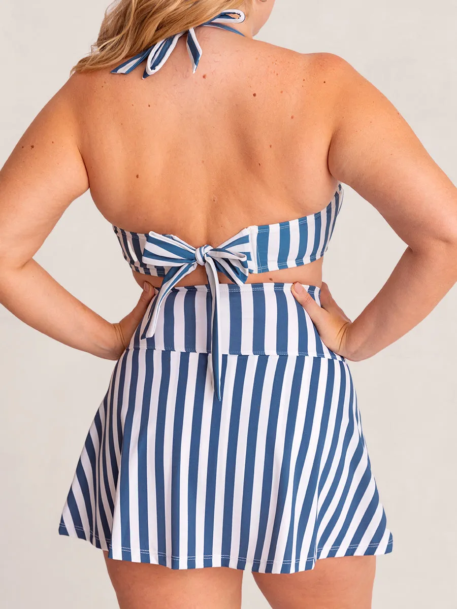 Shapermint Essentials High Waisted Full Coverage Swim Skirt
