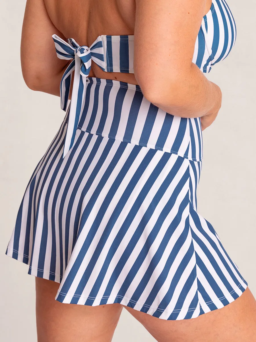 Shapermint Essentials High Waisted Full Coverage Swim Skirt