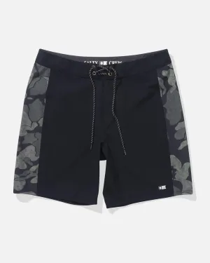 Sidebar Boardshort - Black