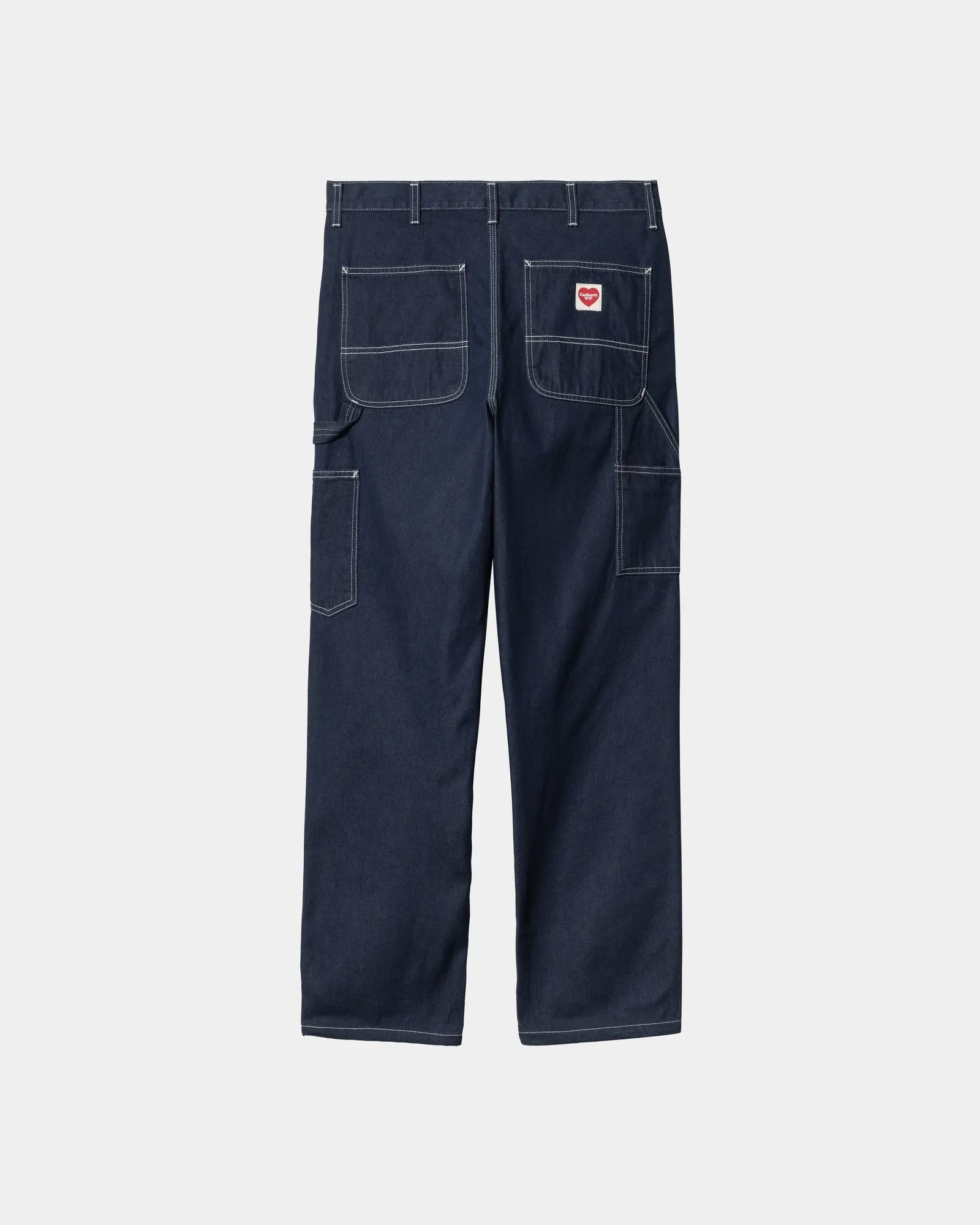 Single Knee Heart Label Pant - Norco Denim | Blue (rinsed)