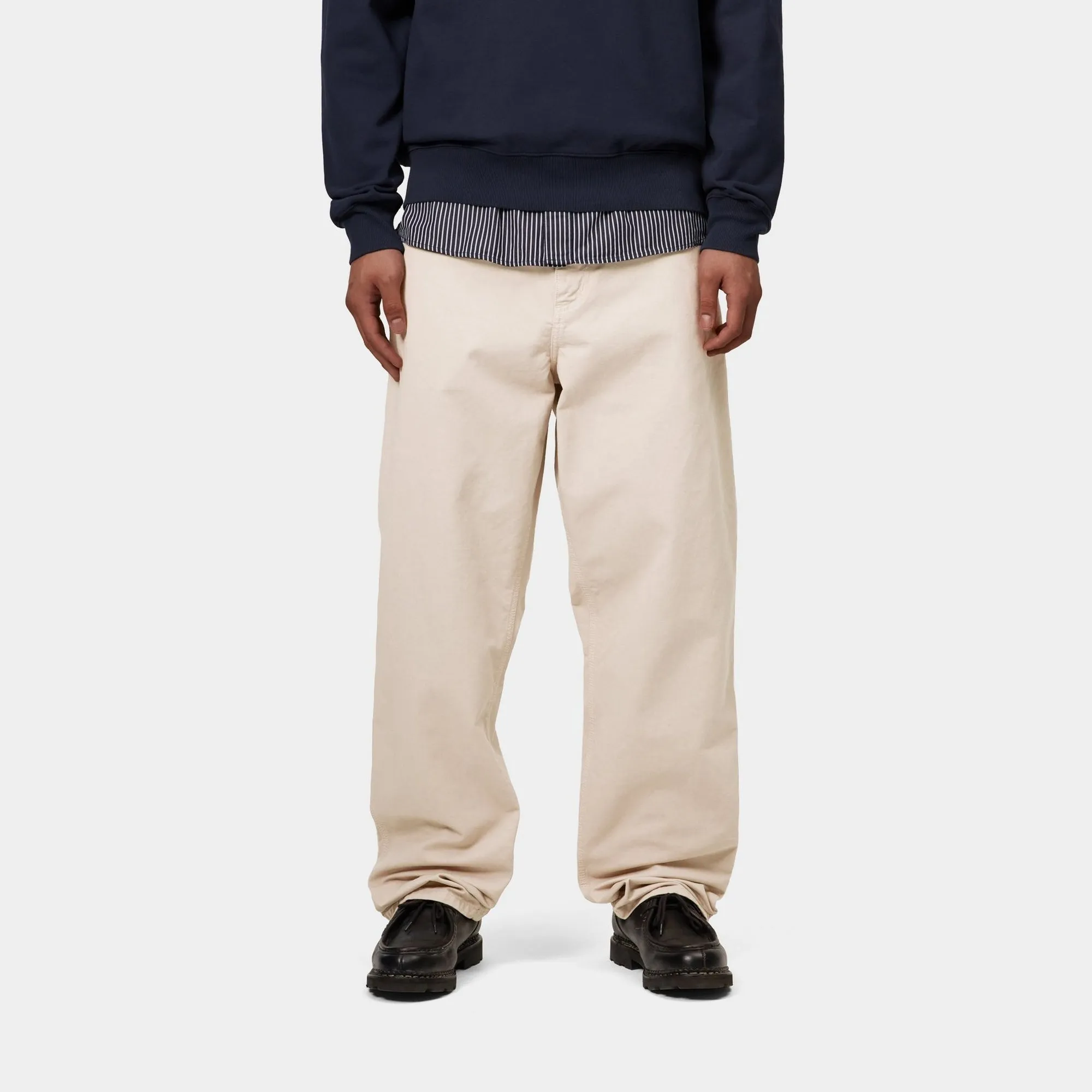 Single Knee Pant - Drill | Fleur De Sel (garment dyed)