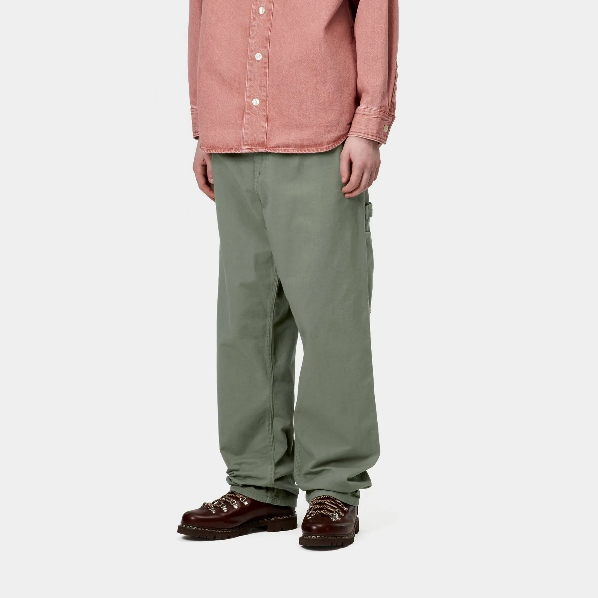 Single Knee Pant - Drill | Park (garment dyed)
