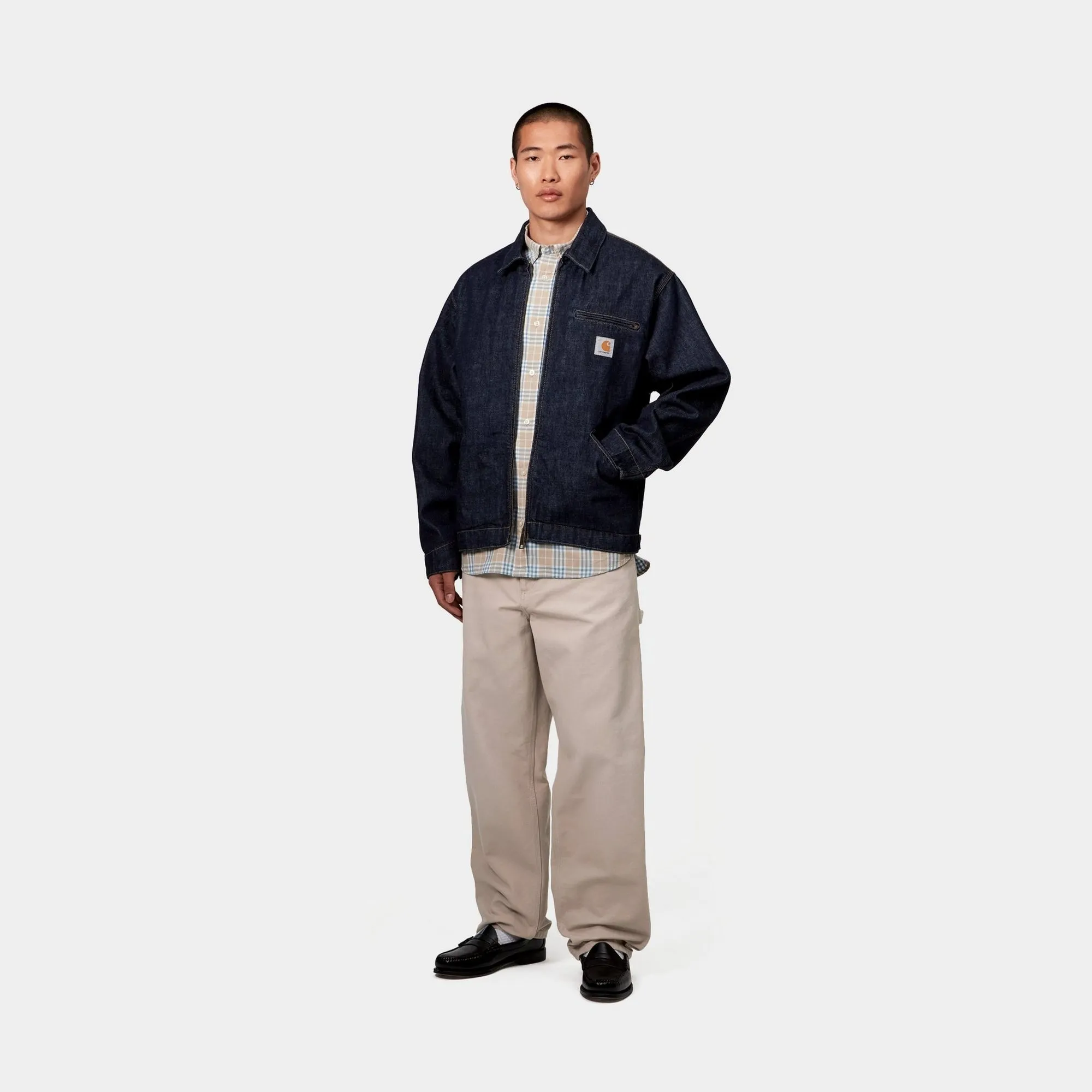 Single Knee Pant - Stone Canvas | Dusky Beige