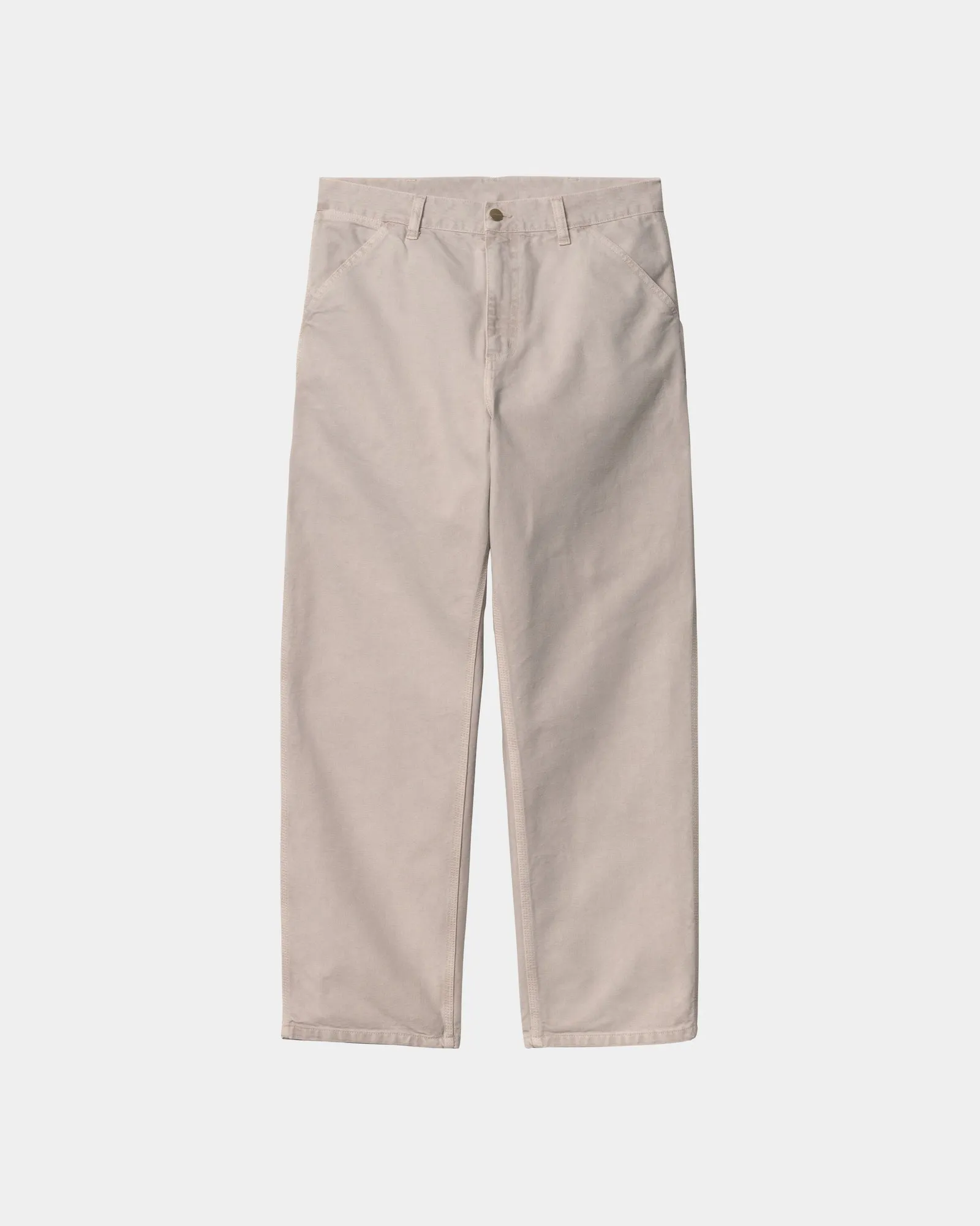 Single Knee Pant - Stone Canvas | Dusky Beige