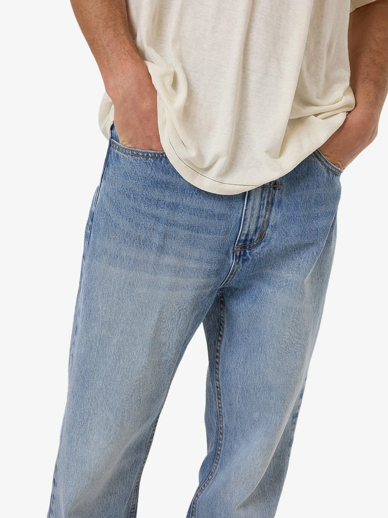 Slacker Relaxed Denim Jean - Tempest Blue