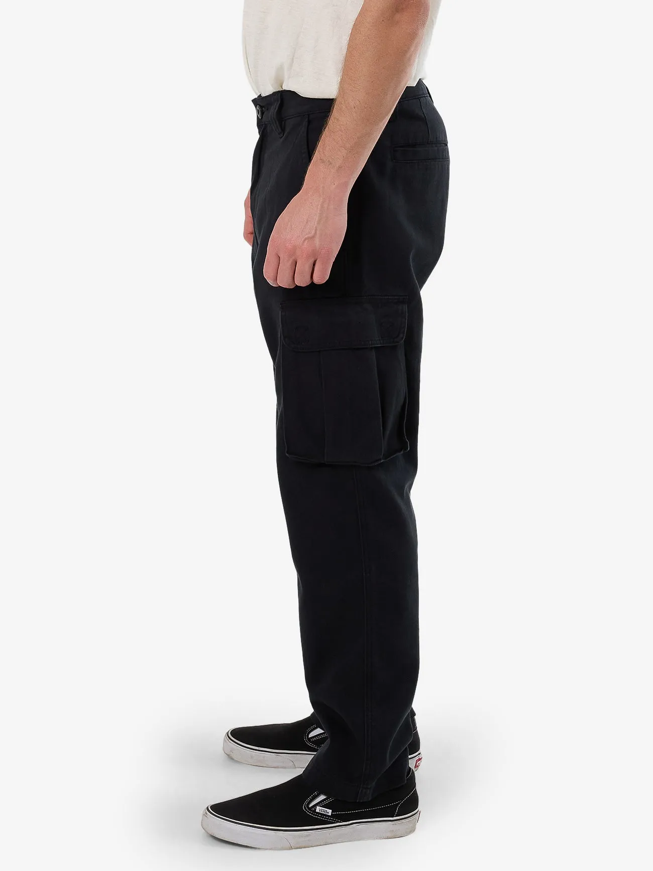 Slacker Union Cargo Pant - Washed Black