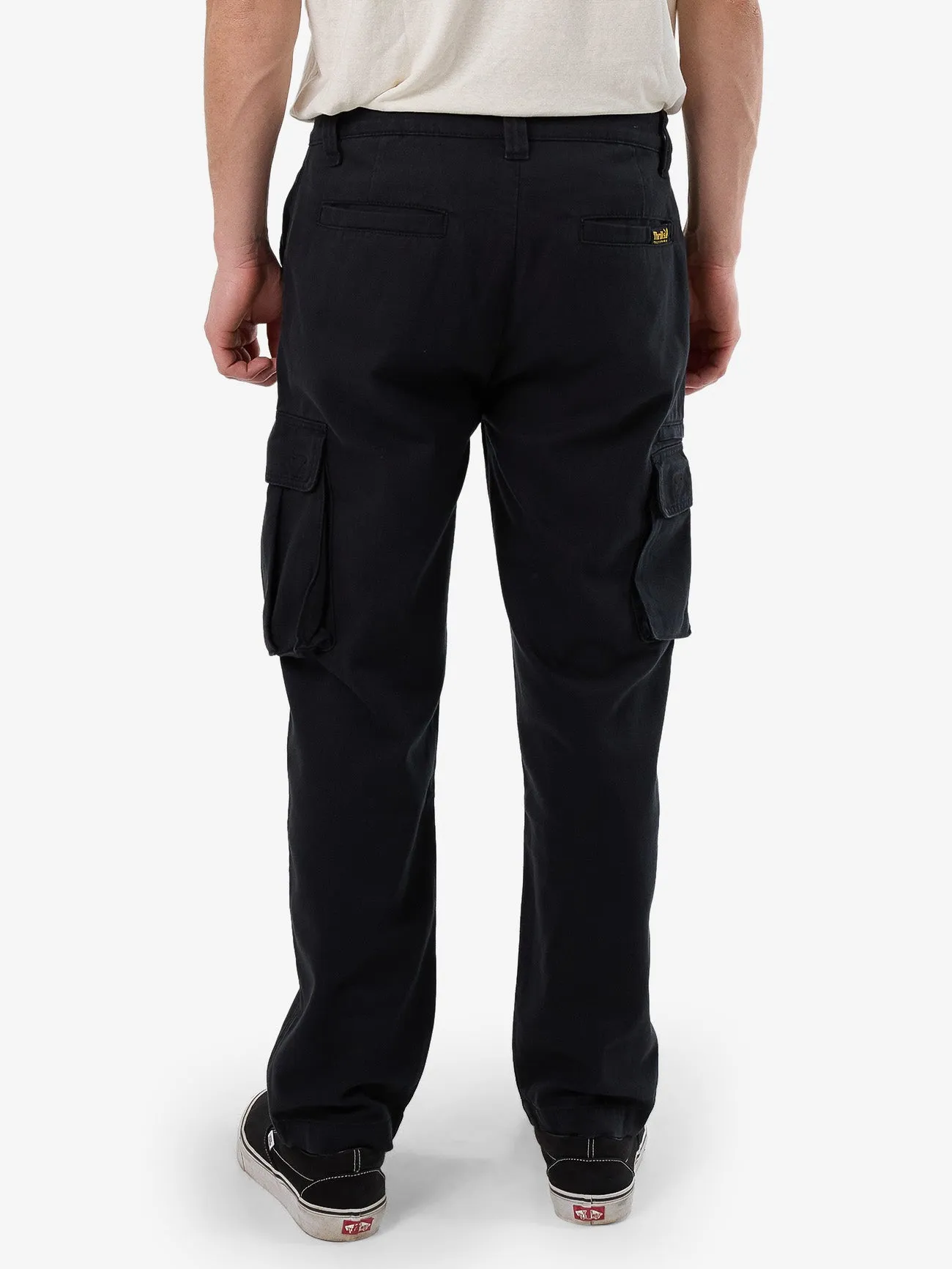 Slacker Union Cargo Pant - Washed Black