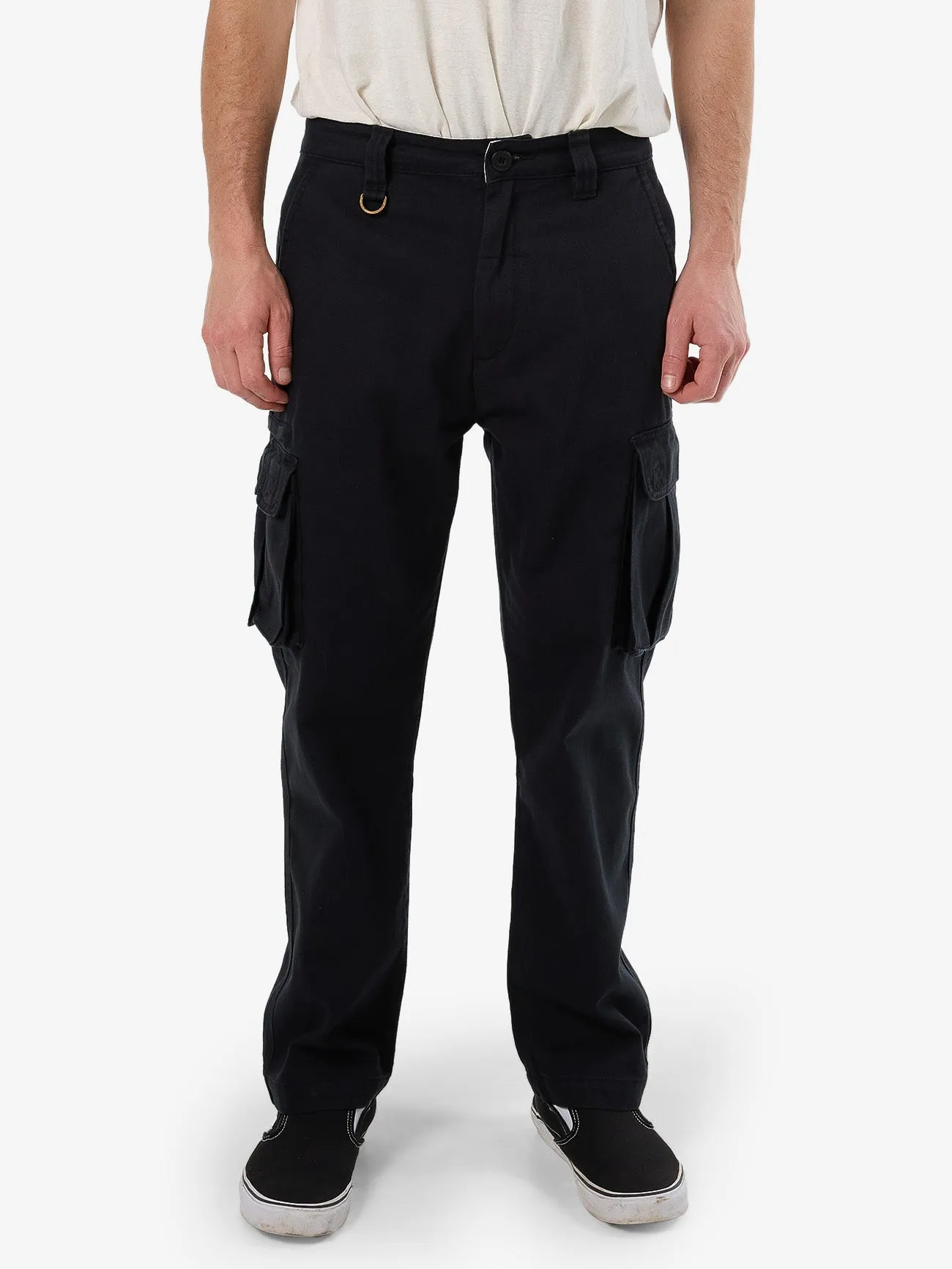Slacker Union Cargo Pant - Washed Black