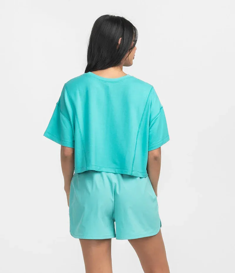Southern Shirt All Day Cropped Tee - Bermuda