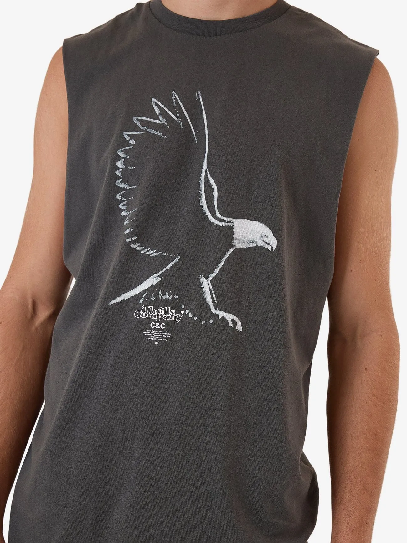Speed Metal Merch Fit Muscle Tee - Merch Black