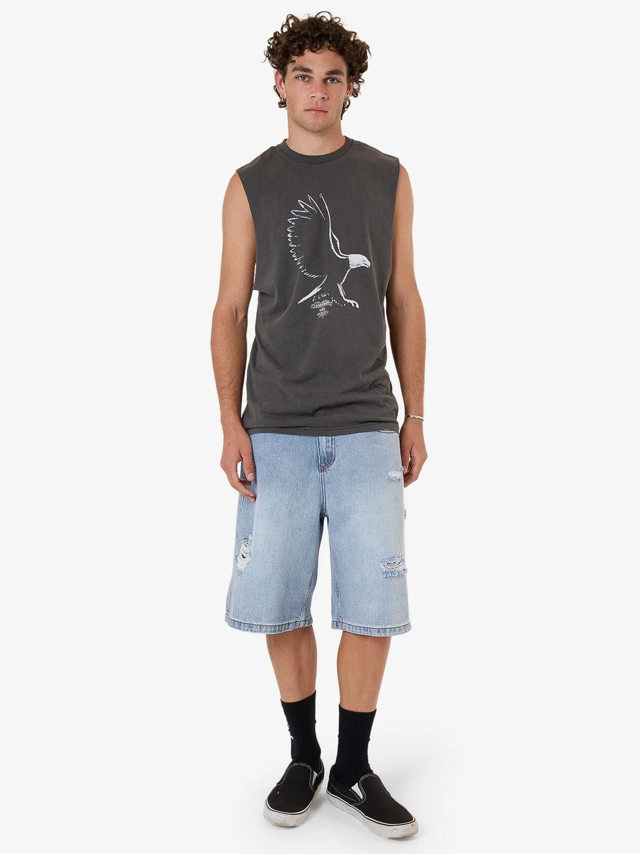 Speed Metal Merch Fit Muscle Tee - Merch Black