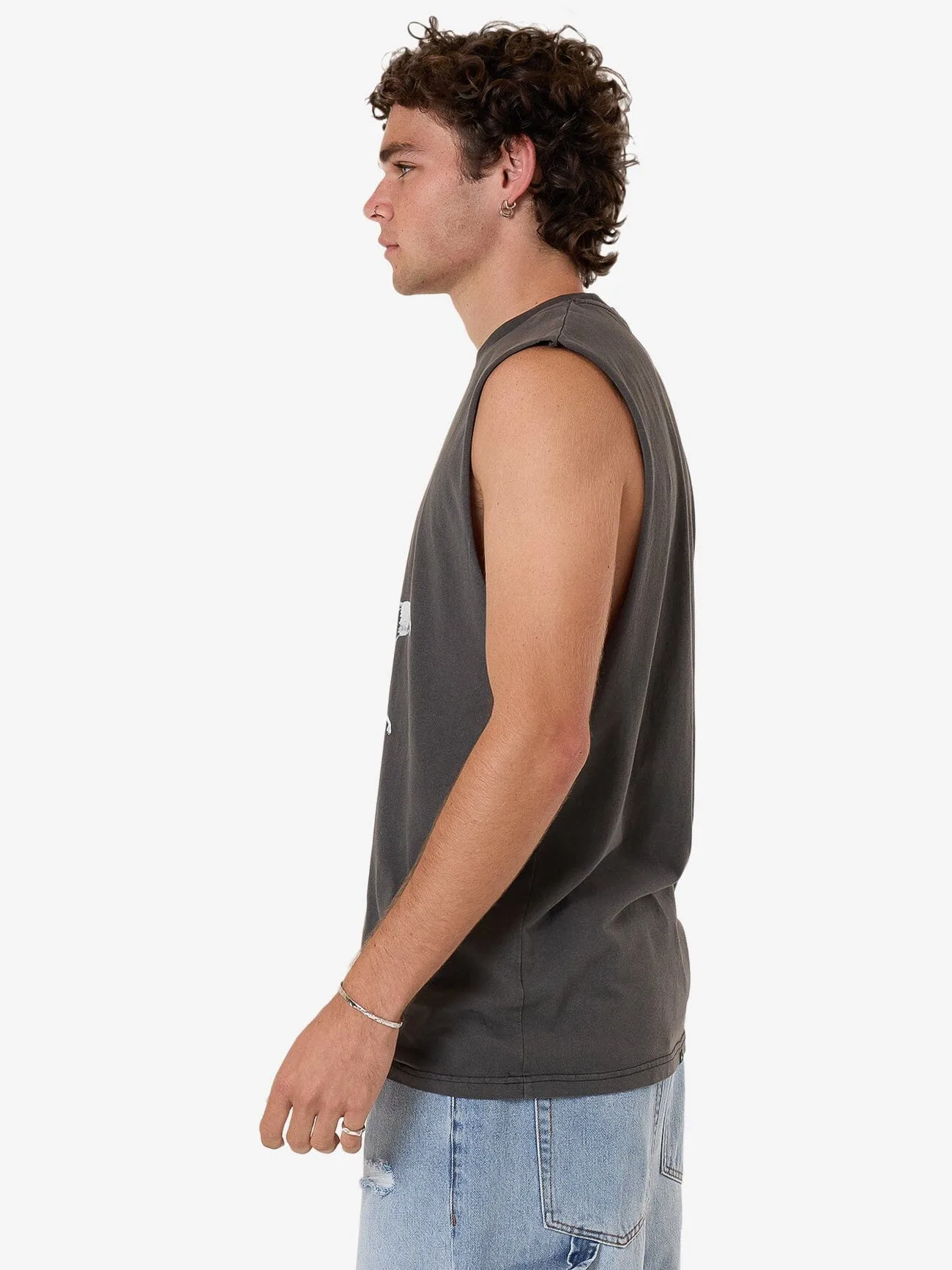 Speed Metal Merch Fit Muscle Tee - Merch Black