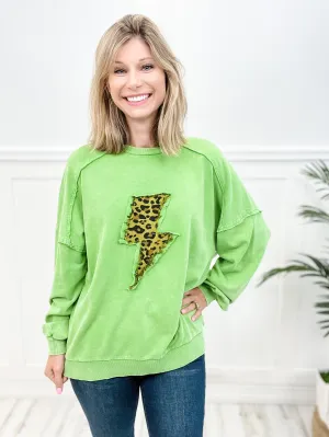 SPEED OF LIGHT CREWNECK PULLOVER