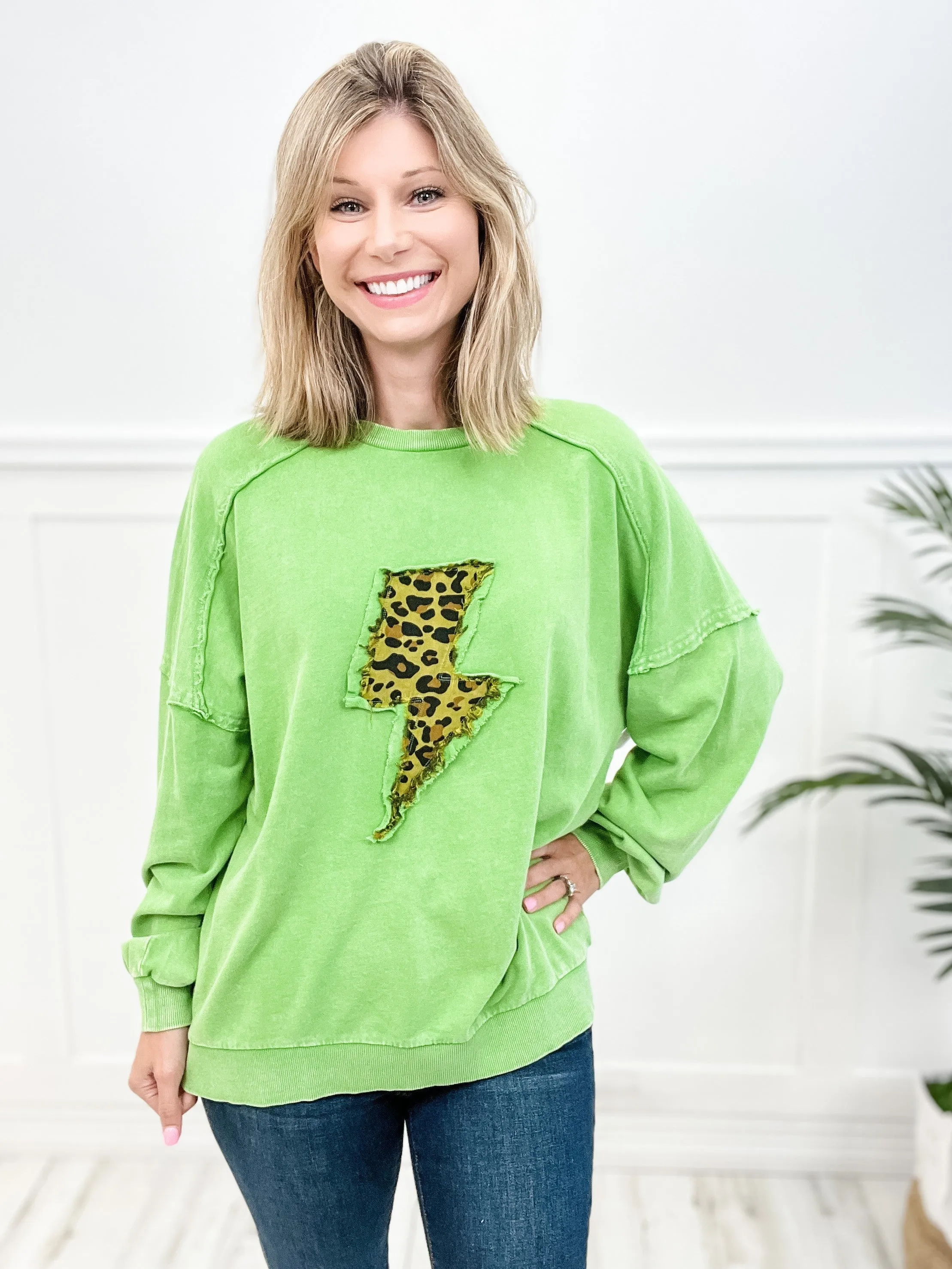 SPEED OF LIGHT CREWNECK PULLOVER