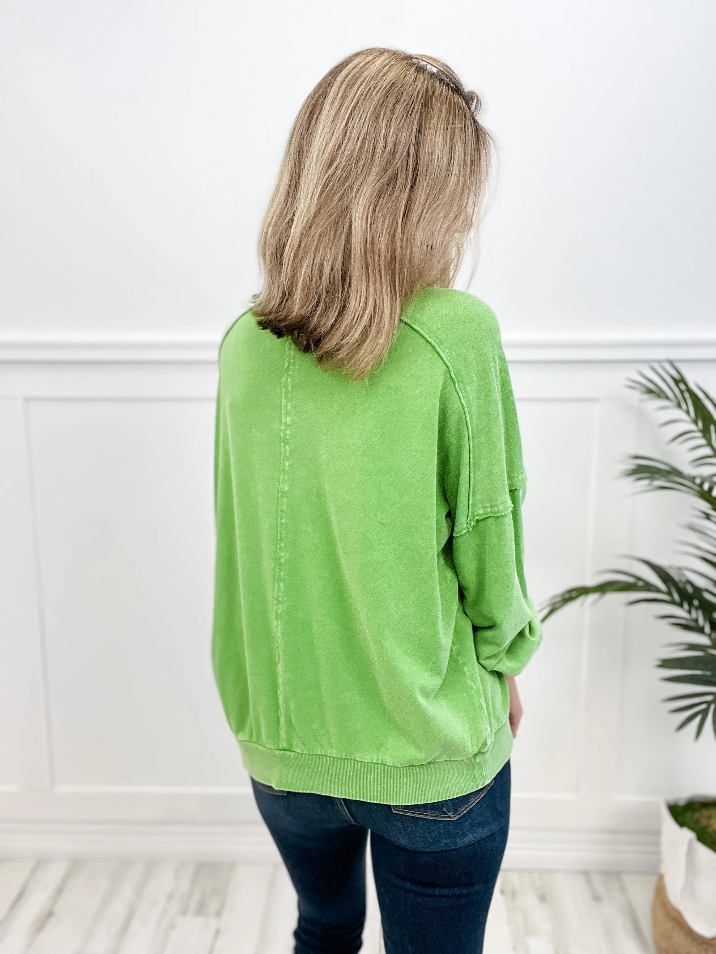 SPEED OF LIGHT CREWNECK PULLOVER
