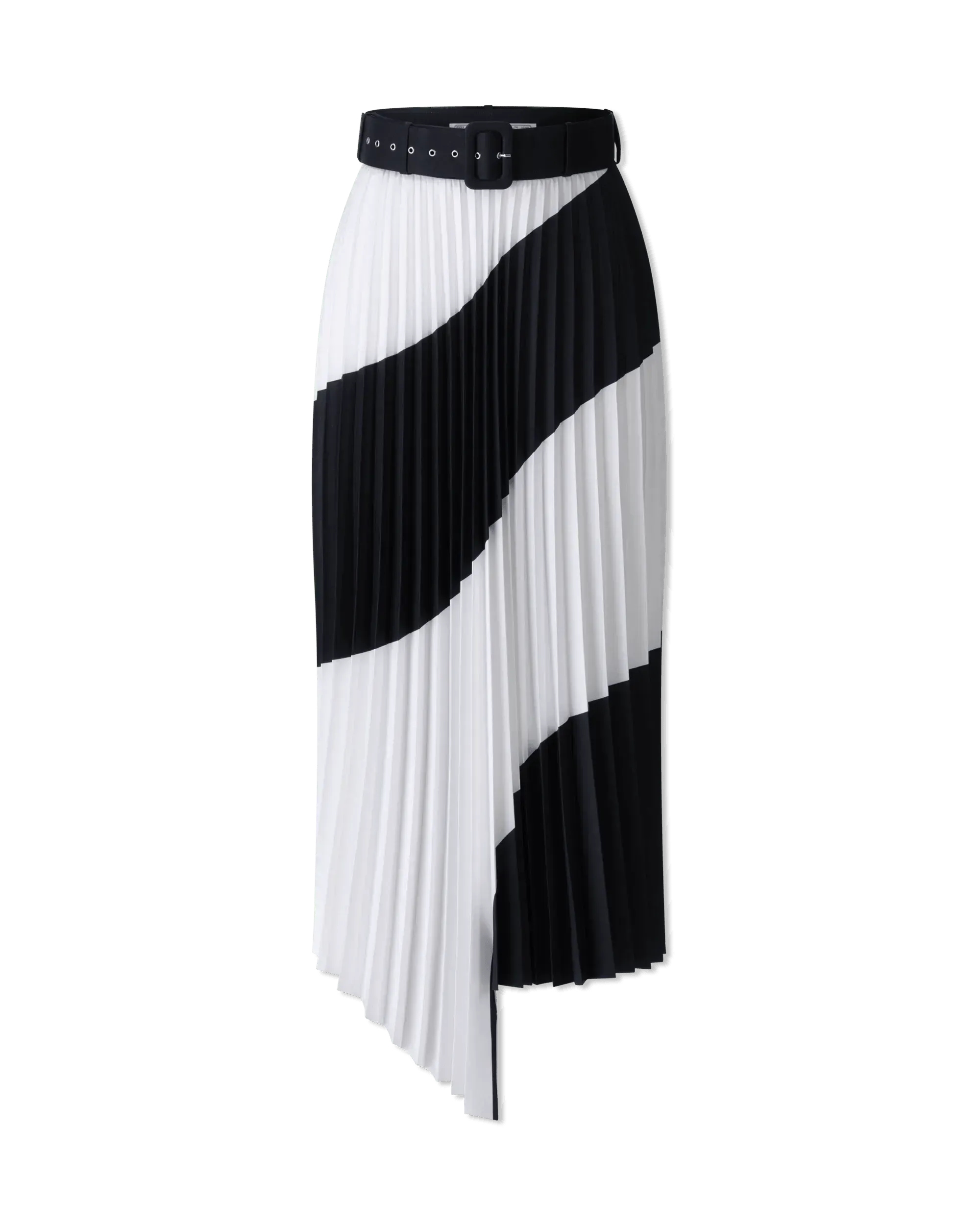 Spiral Plisse Skirt