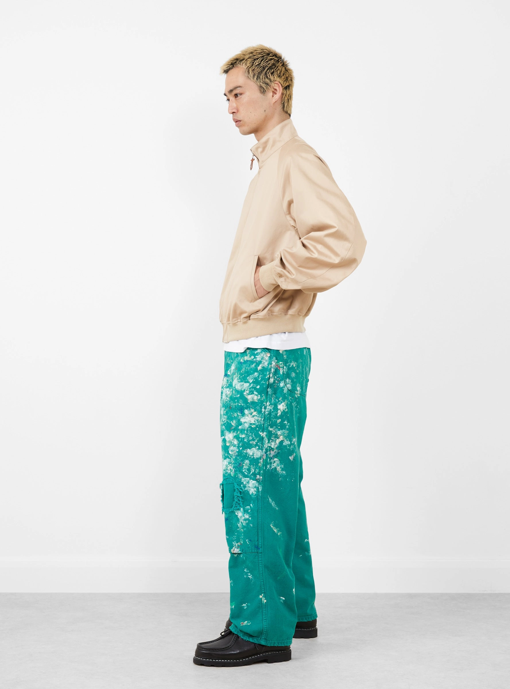 Splash Painter Pants Green