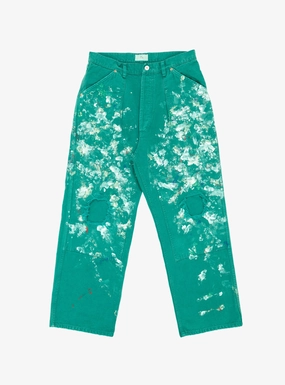 Splash Painter Pants Green