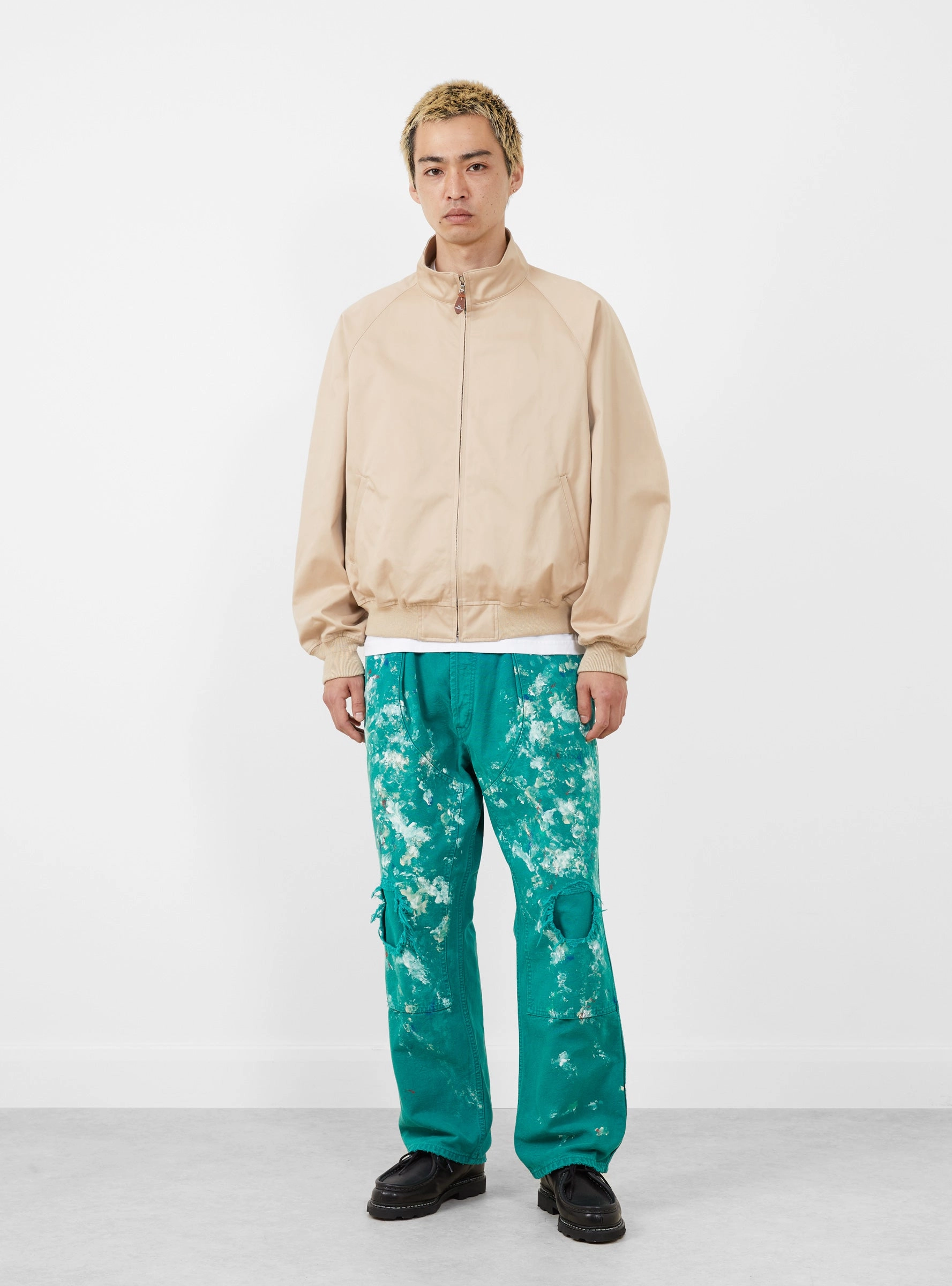 Splash Painter Pants Green