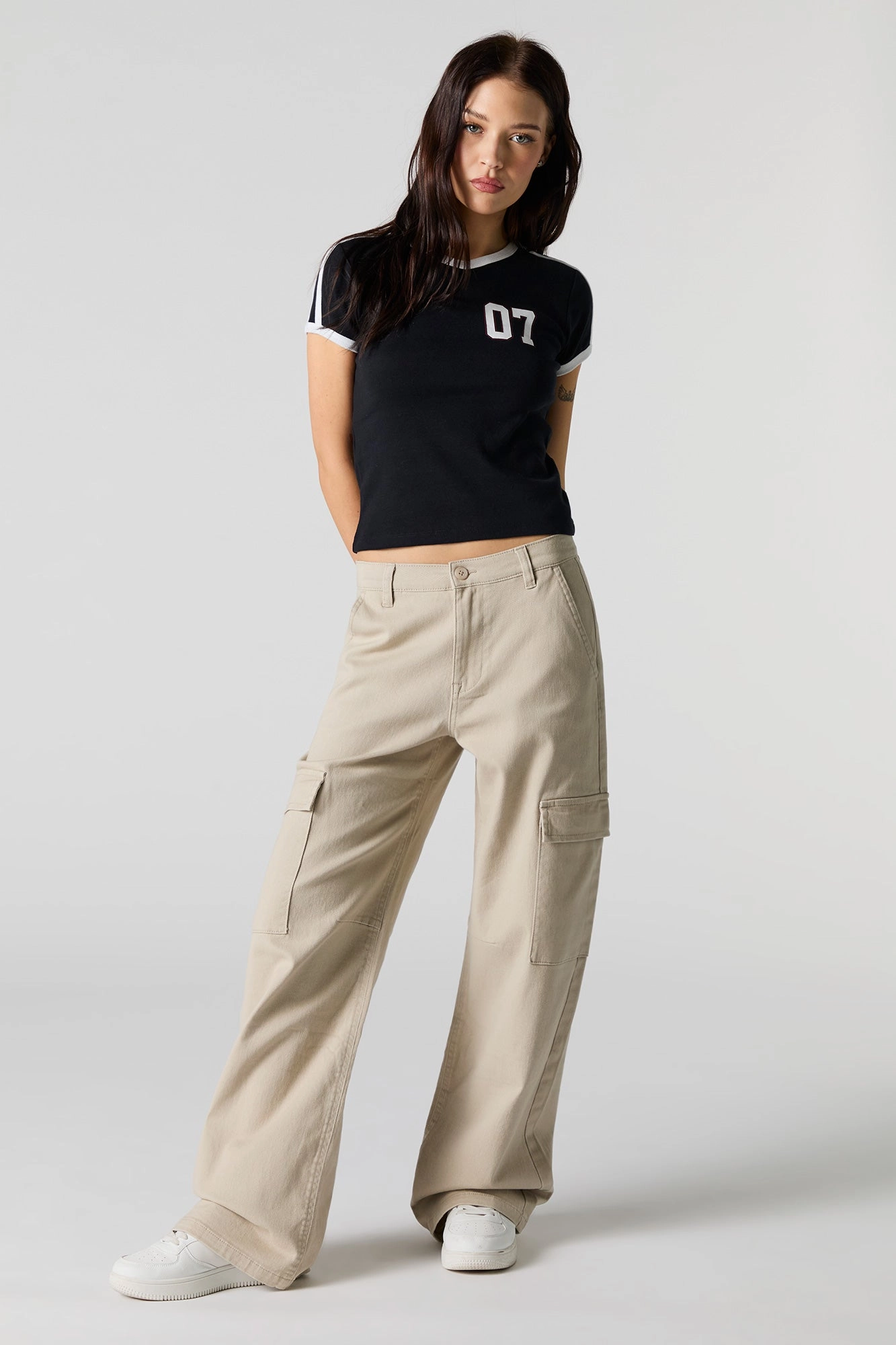 Straight Leg Baggy Cargo