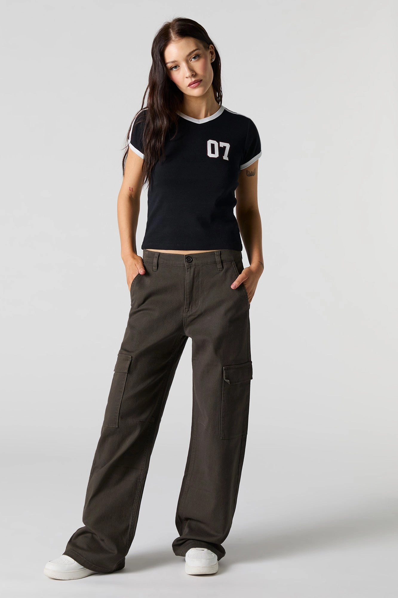 Straight Leg Baggy Cargo