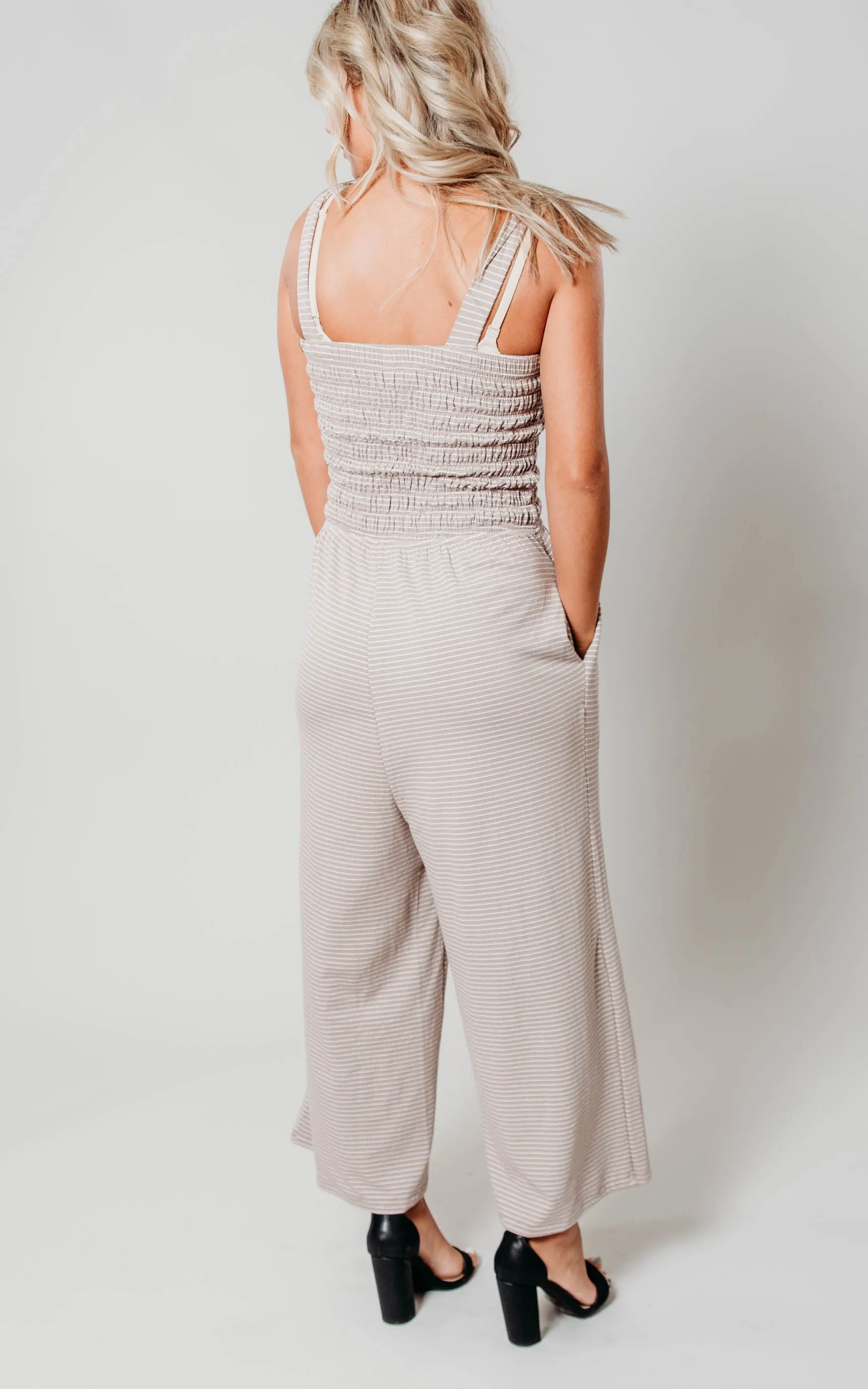 Stripe Jumpsuit - Final Sale