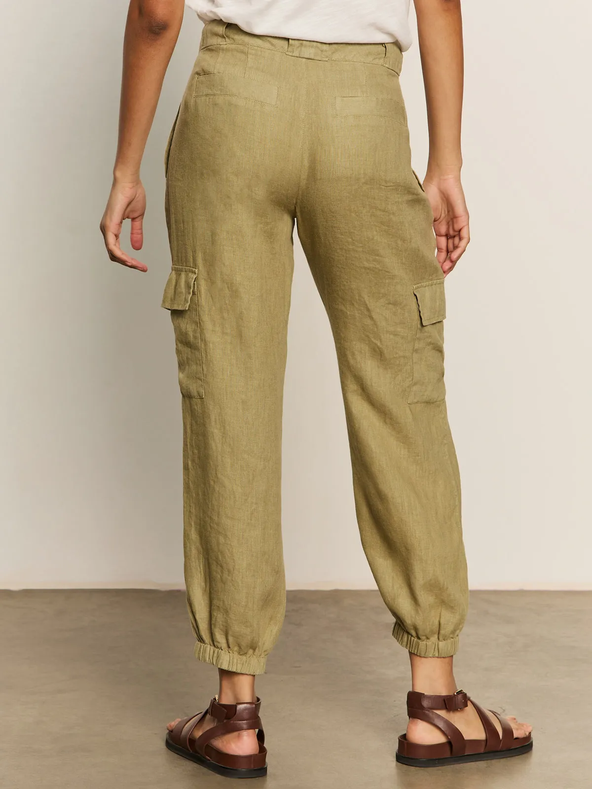 Take Over Linen Jogger Standard Rise Pant Bamboo